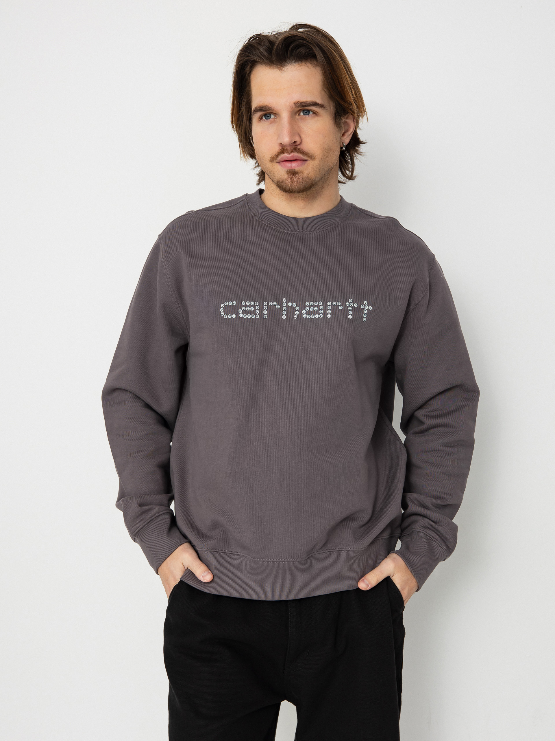 Bluza Carhartt WIP Rivet Script (manta)