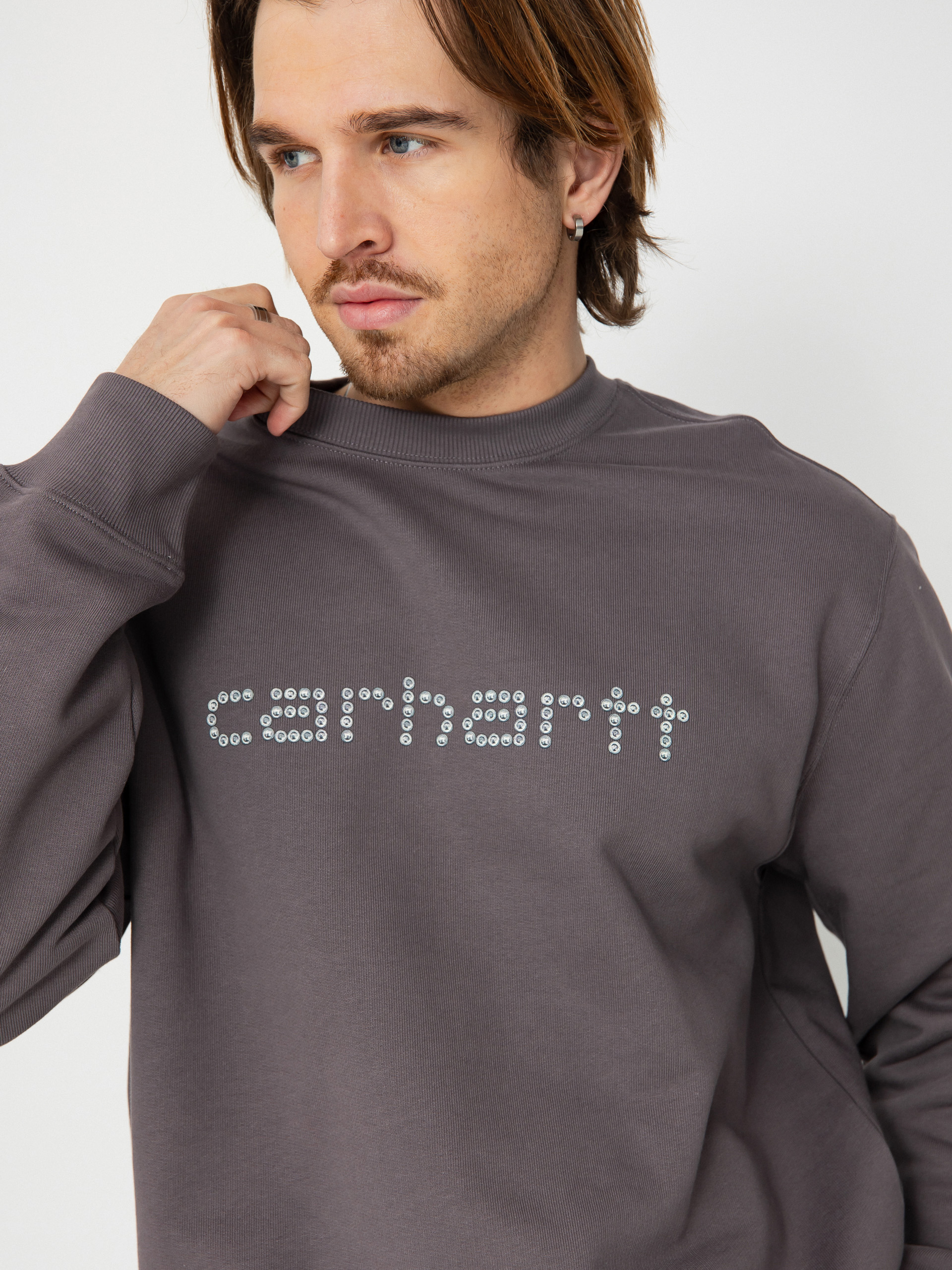 Bluza Carhartt WIP Rivet Script (manta)