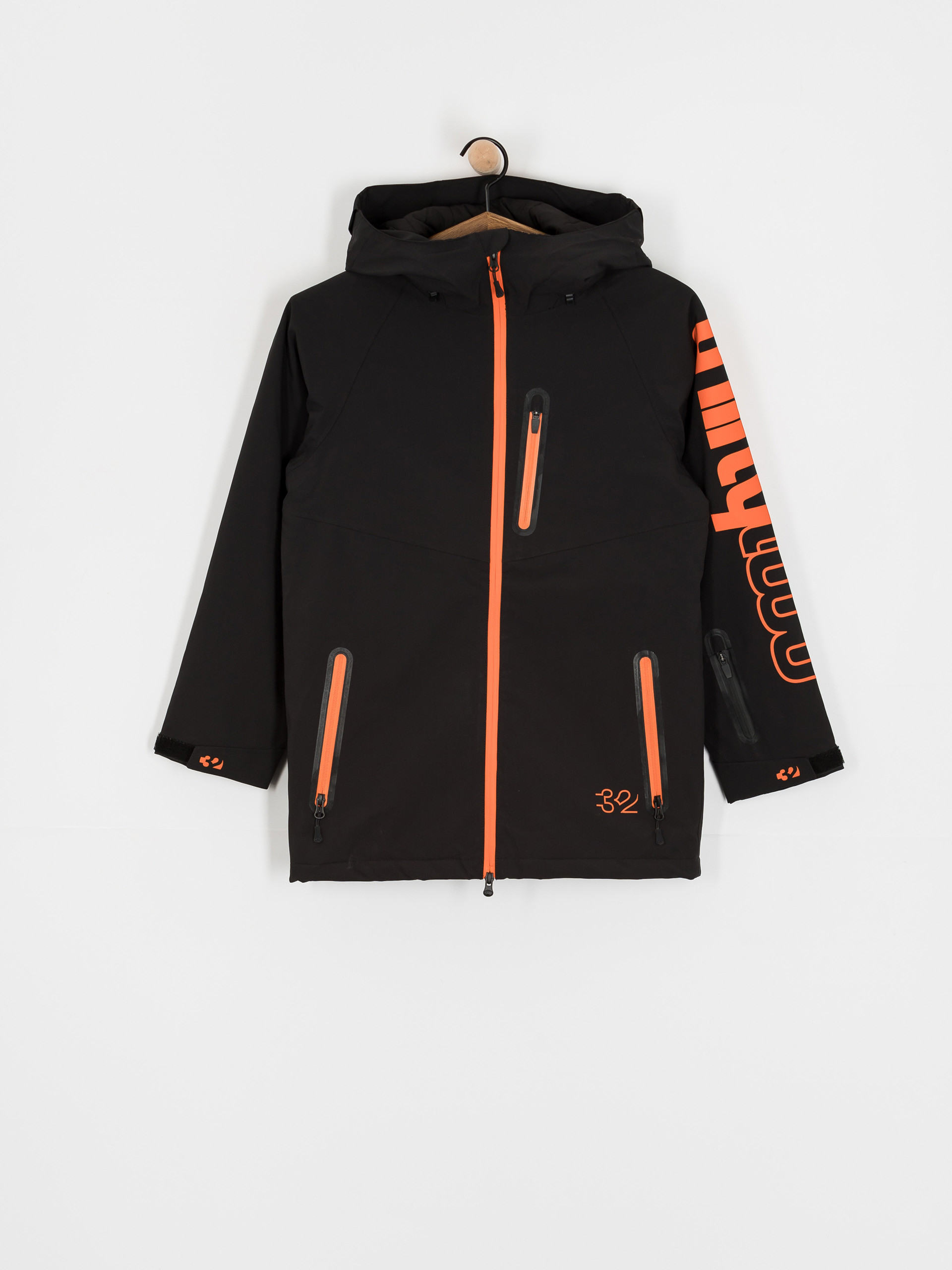 Kurtka snowboardowa ThirtyTwo Youth Grasser Insulated JR (black/orange)