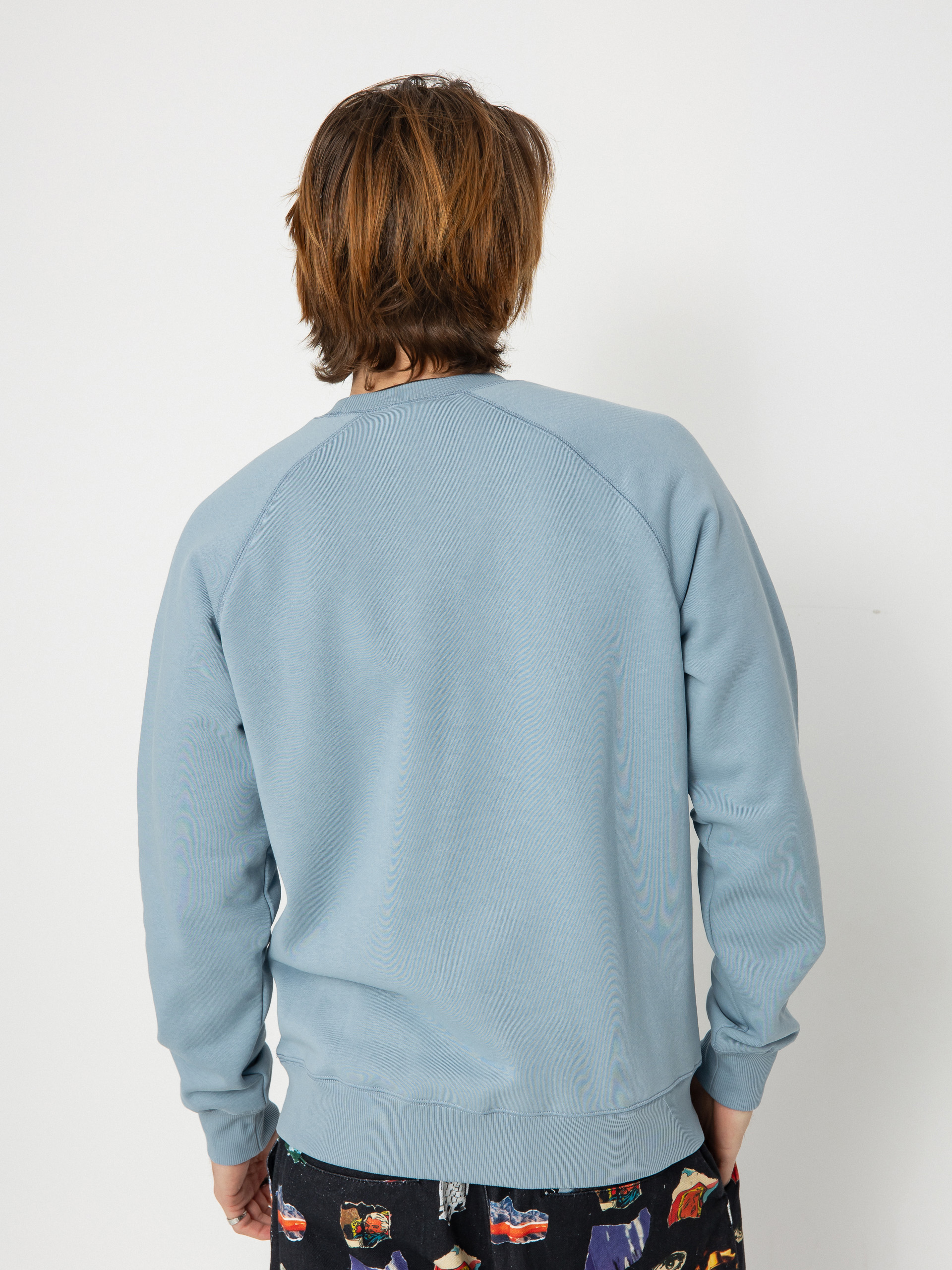 Bluza Carhartt WIP Chase (frosted blue/gold)