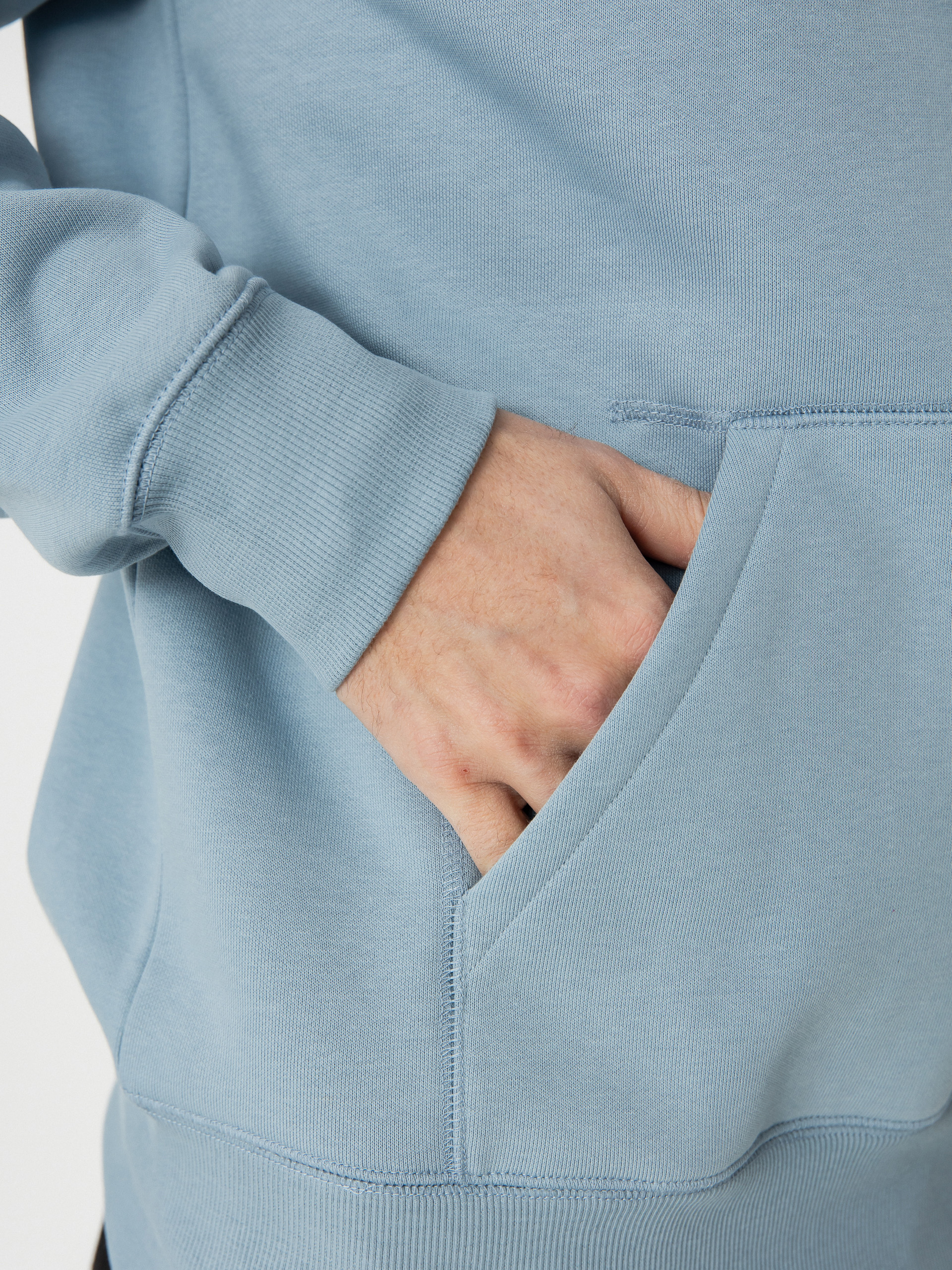 Bluza z kapturem Carhartt WIP Chase HD (frosted blue/gold)