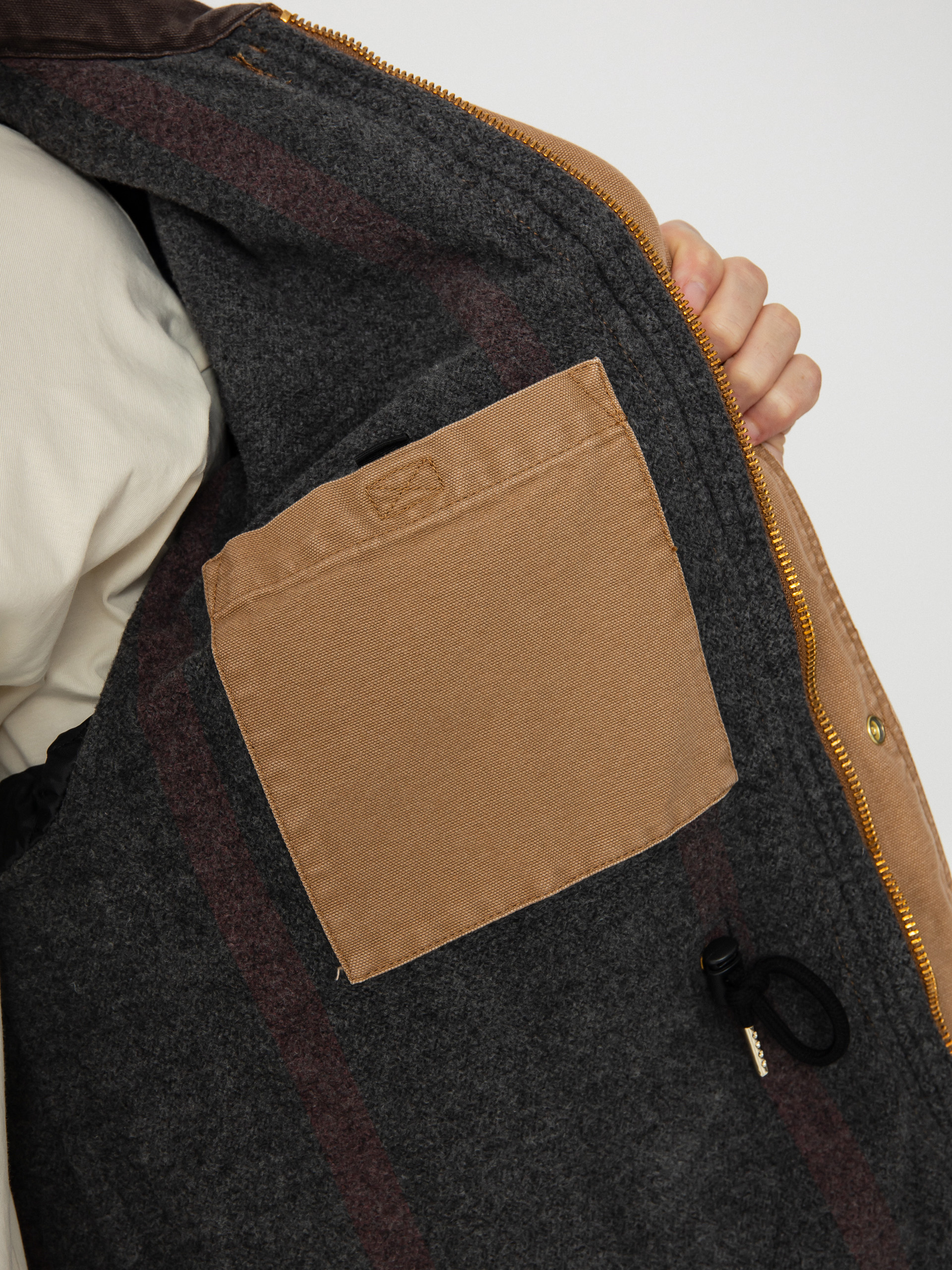 Kurtka Carhartt WIP OG Santa Fe Coat (hamilton brown/tobacco)