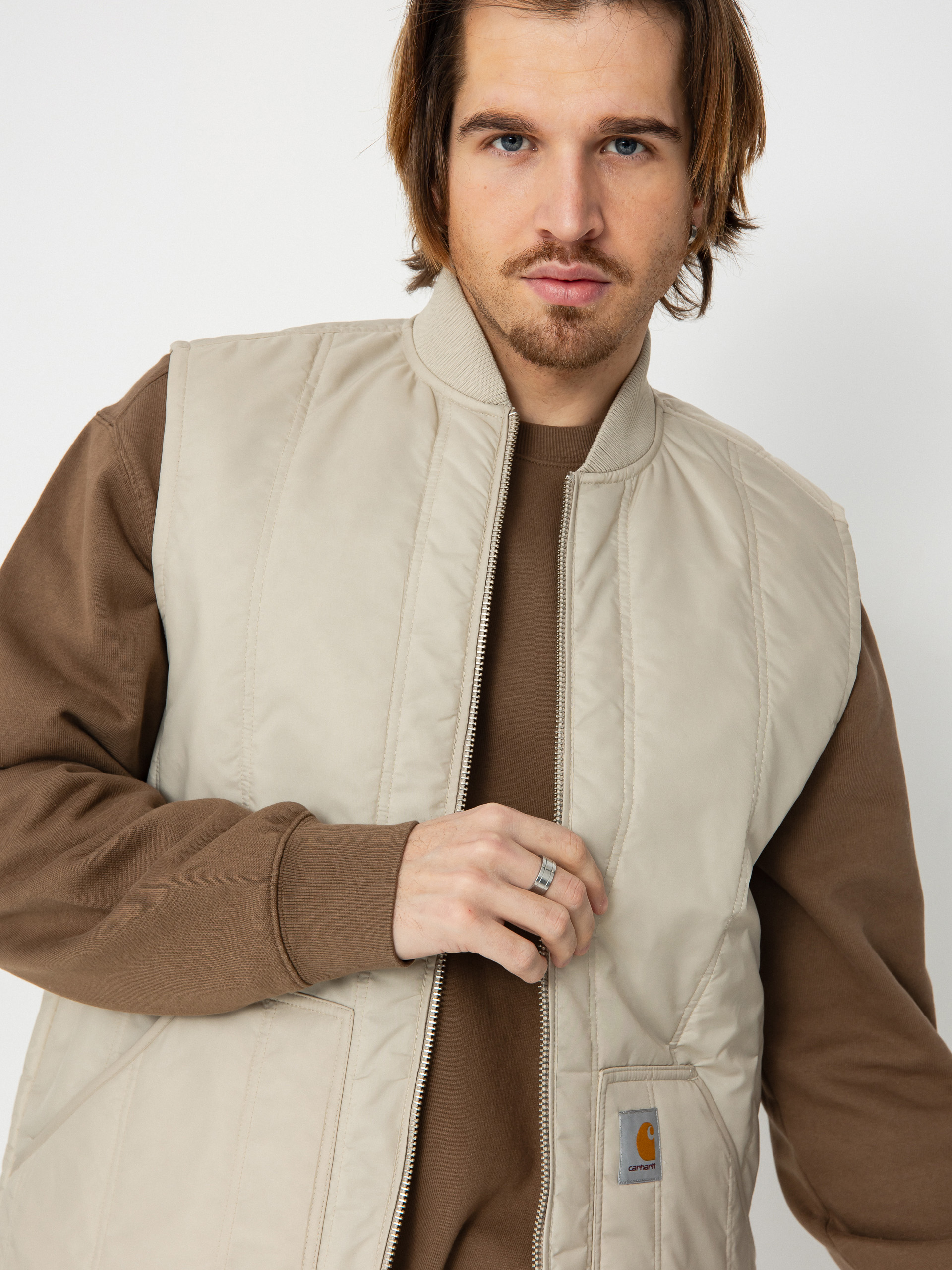 Kamizelka Carhartt WIP Lachlan Vest (fleur de sel)