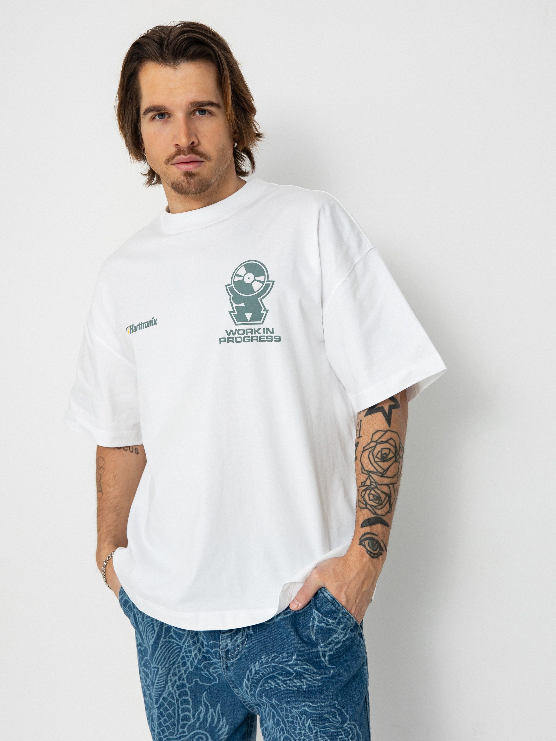 T-shirt Carhartt WIP Harttronix (white)