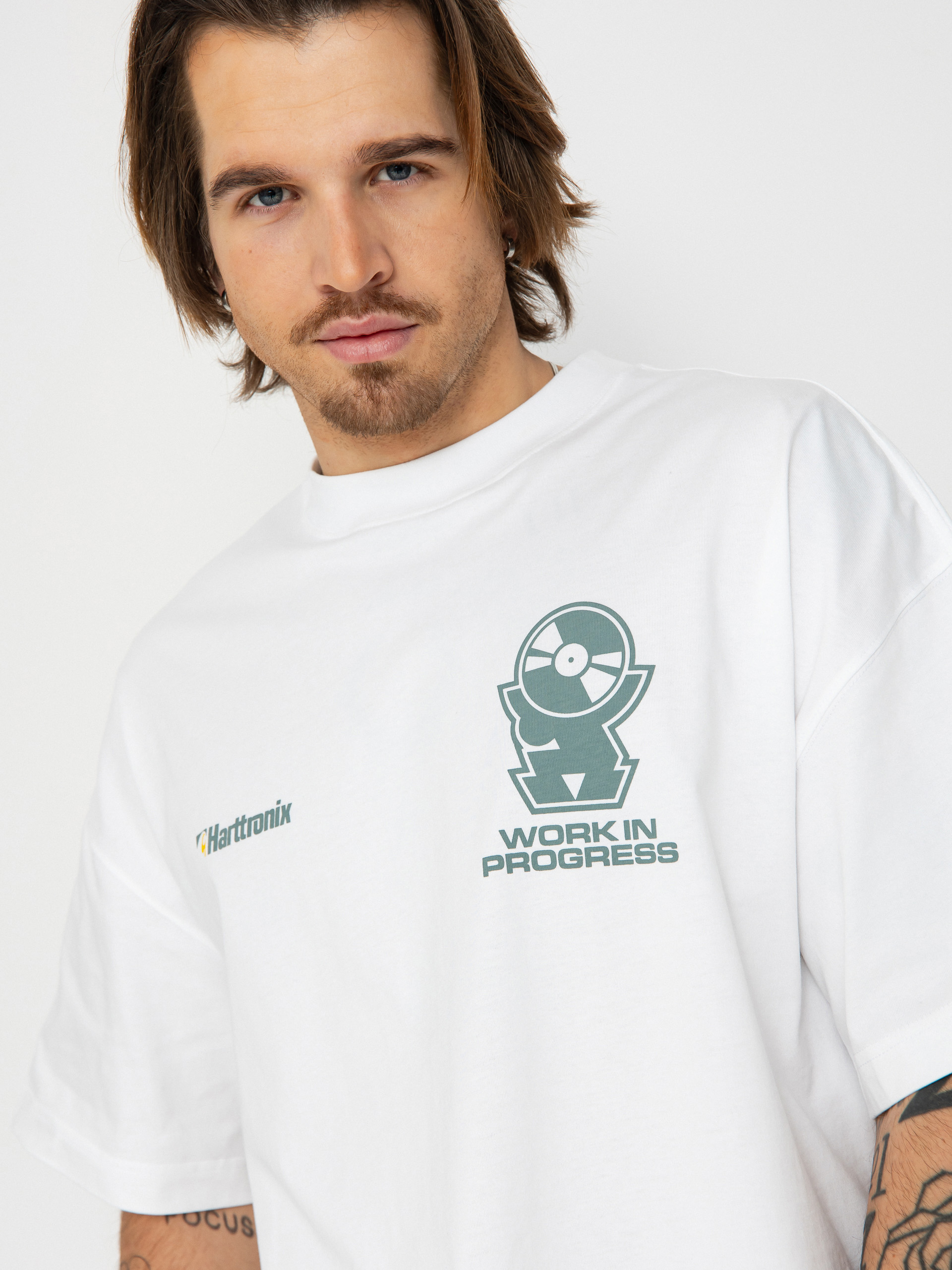 T-shirt Carhartt WIP Harttronix (white)