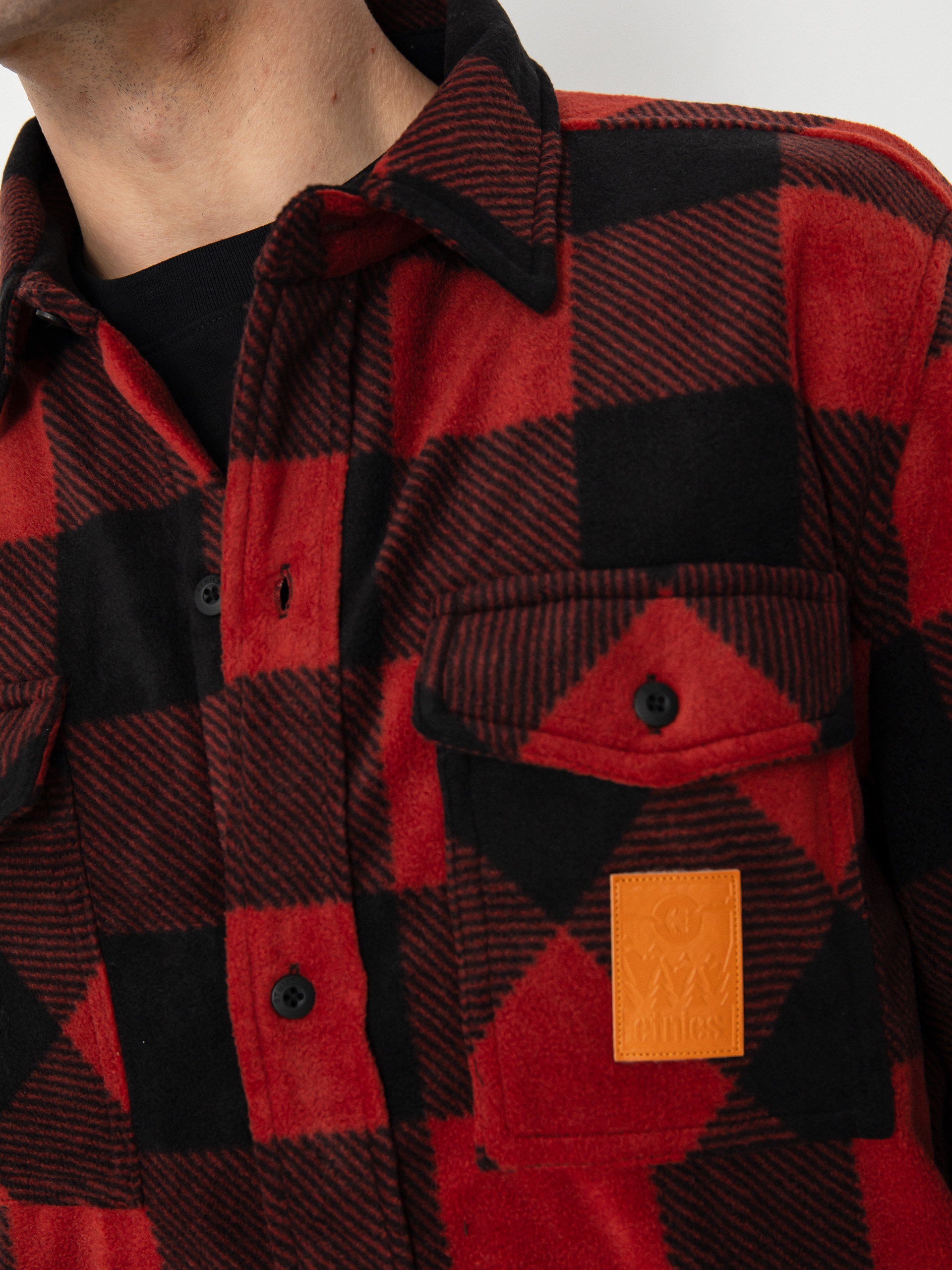 Męska Bluza aktywna Etnies Woodsman HD (brick)