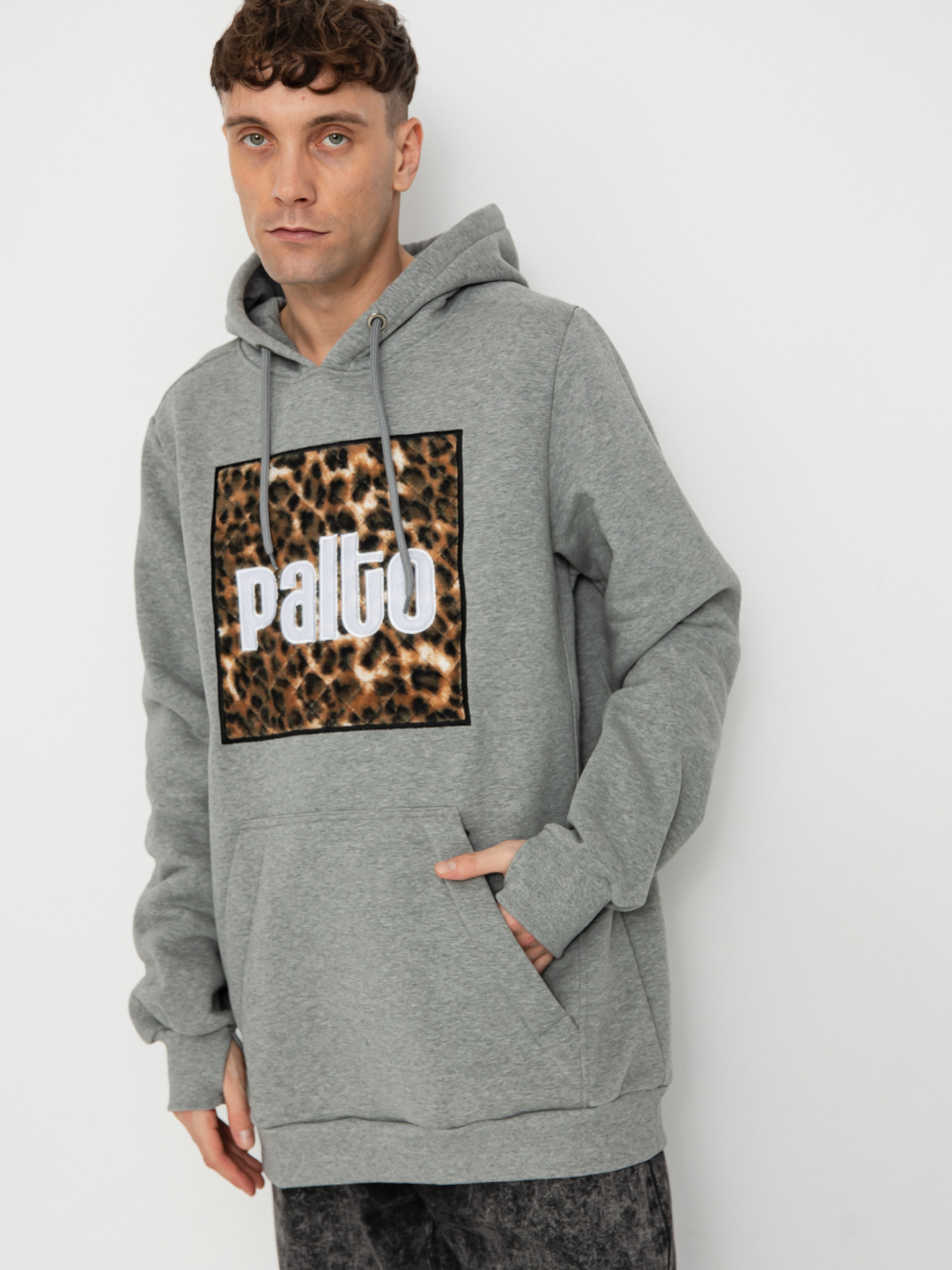 Męska Bluza aktywna Palto Cheetah HD (grey)