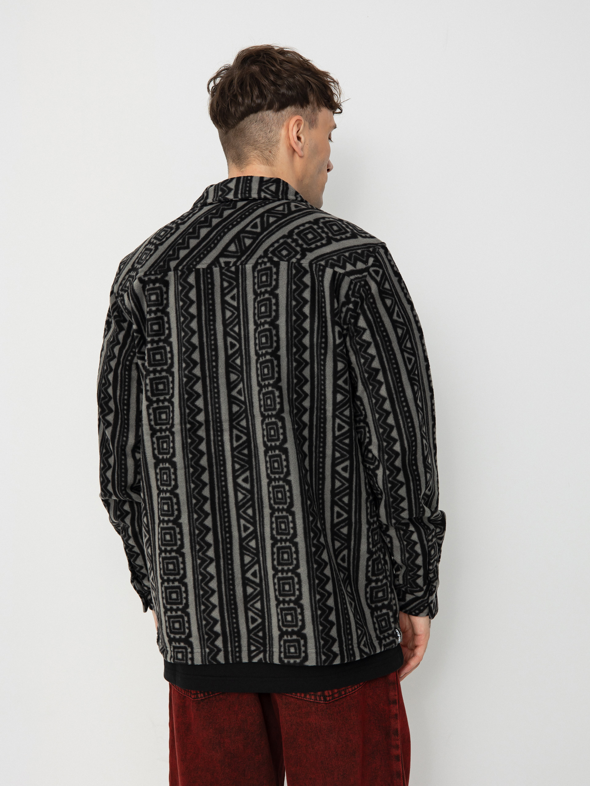 Koszula ThirtyTwo Rest Stop Zip Up (black/charcoal)