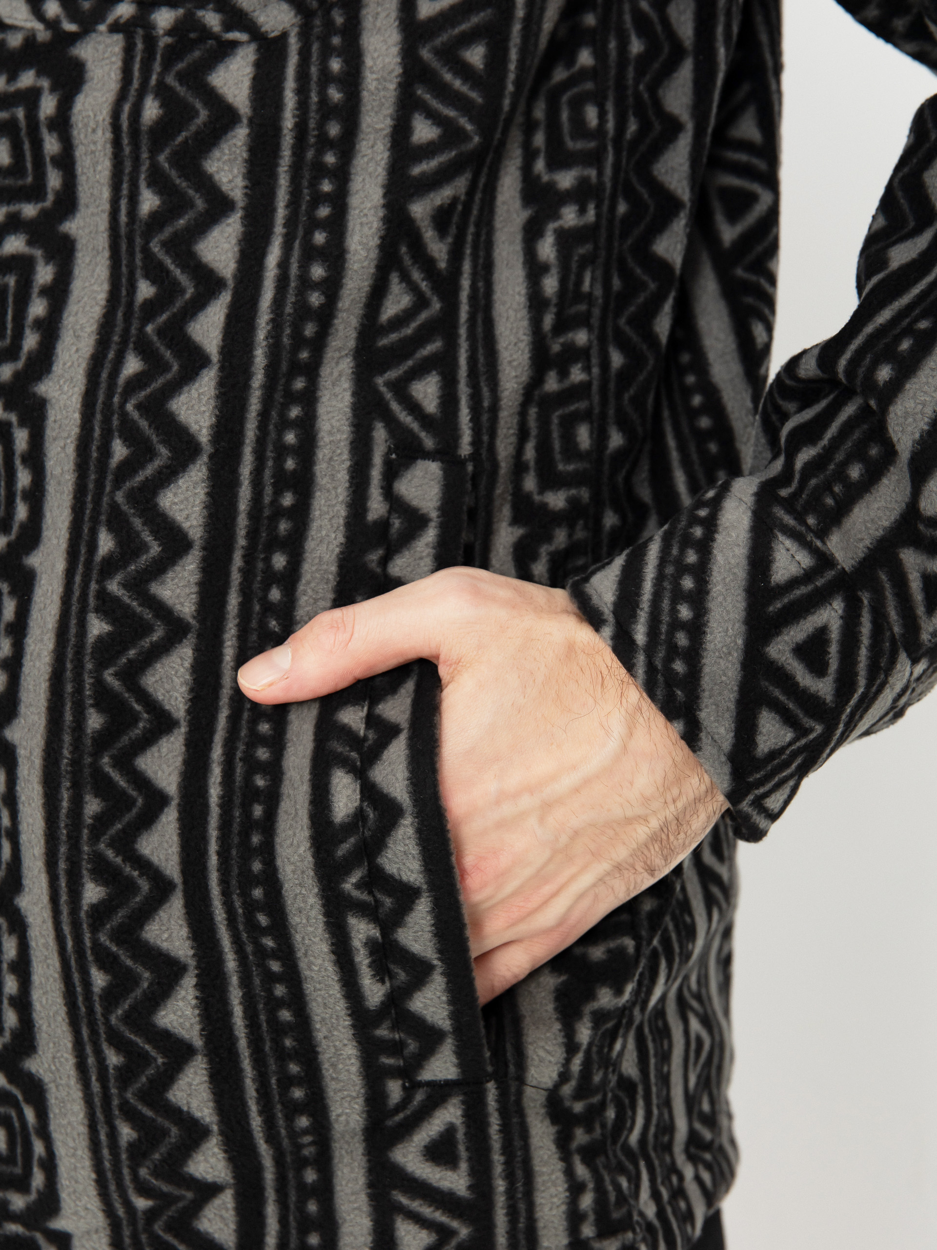 Koszula ThirtyTwo Rest Stop Zip Up (black/charcoal)