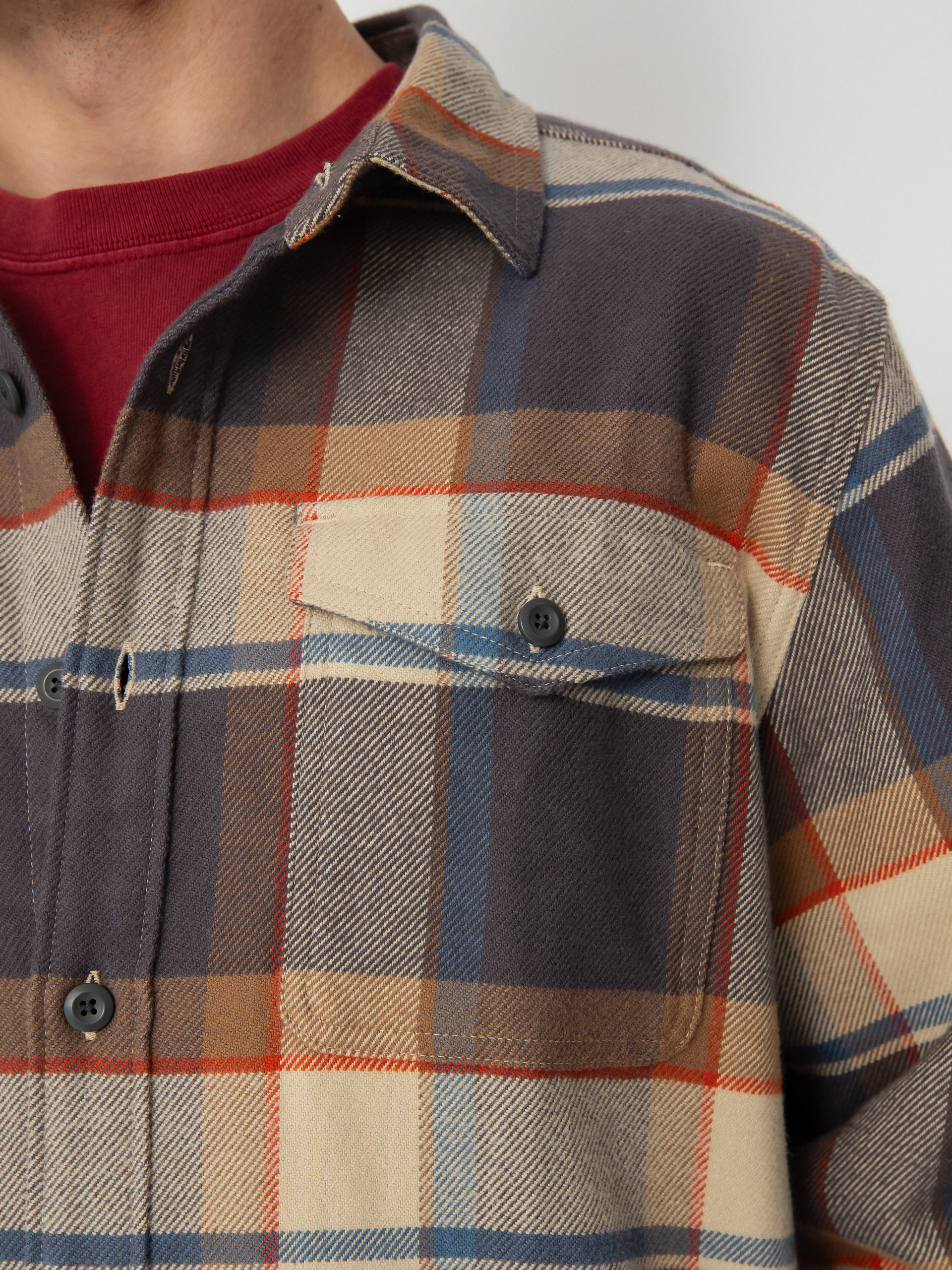 Koszula Patagonia Fjord Flannel (sunrise ridge forge grey)