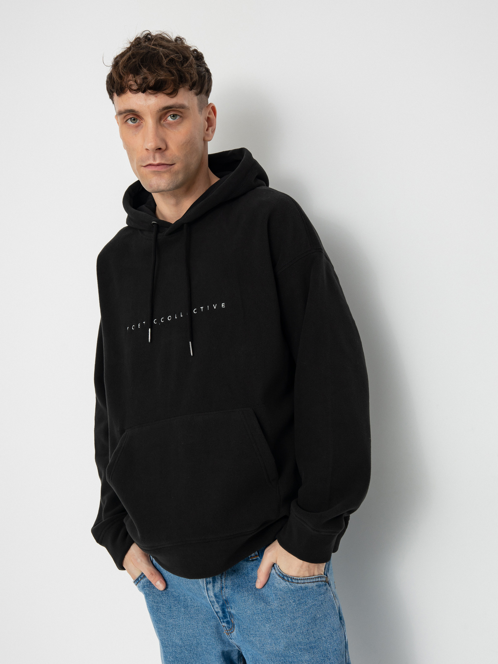 Bluza z kapturem Poetic Collective Fleece HD (black)