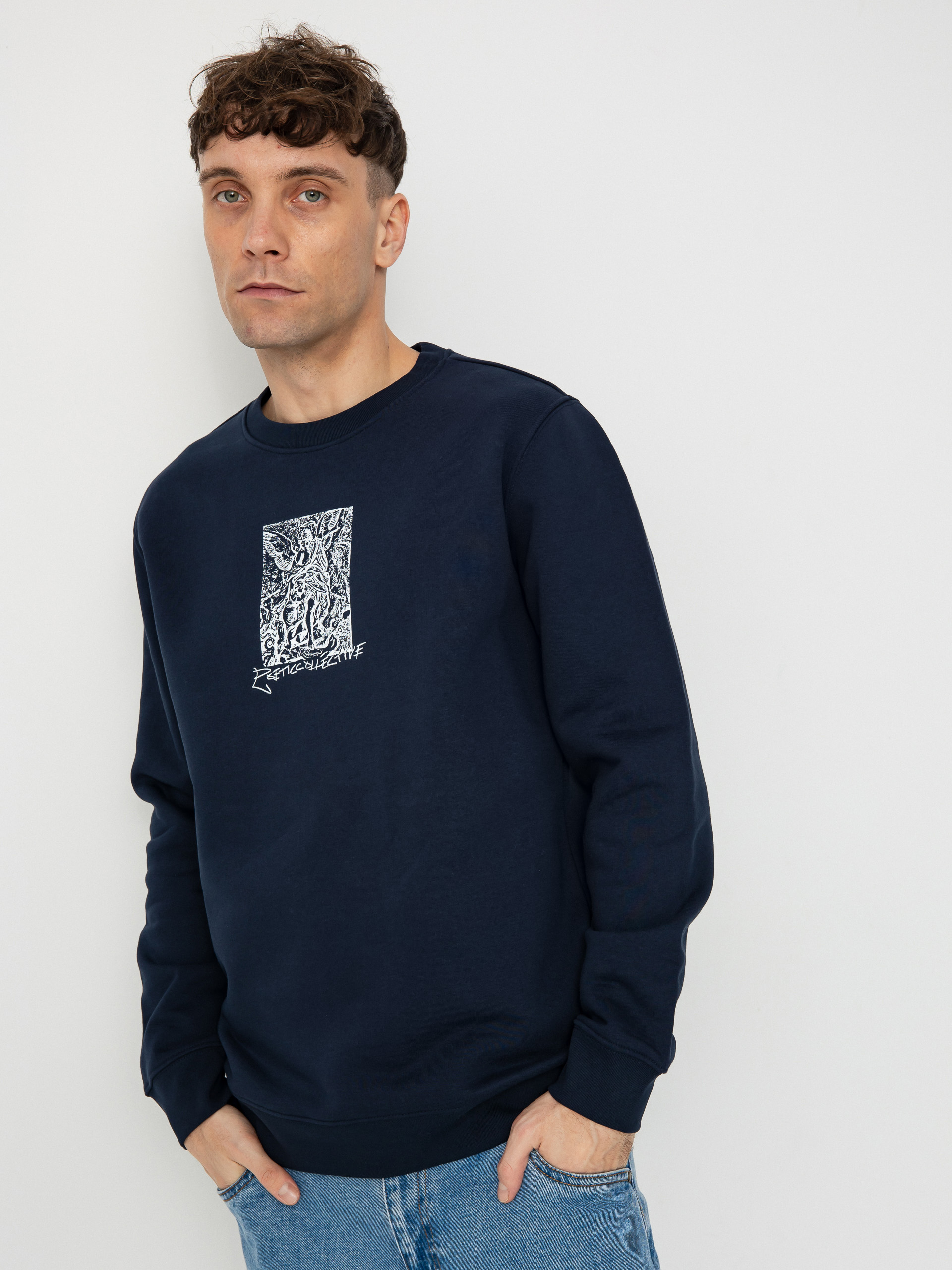 Bluza Poetic Collective Angel Crewneck (navy)