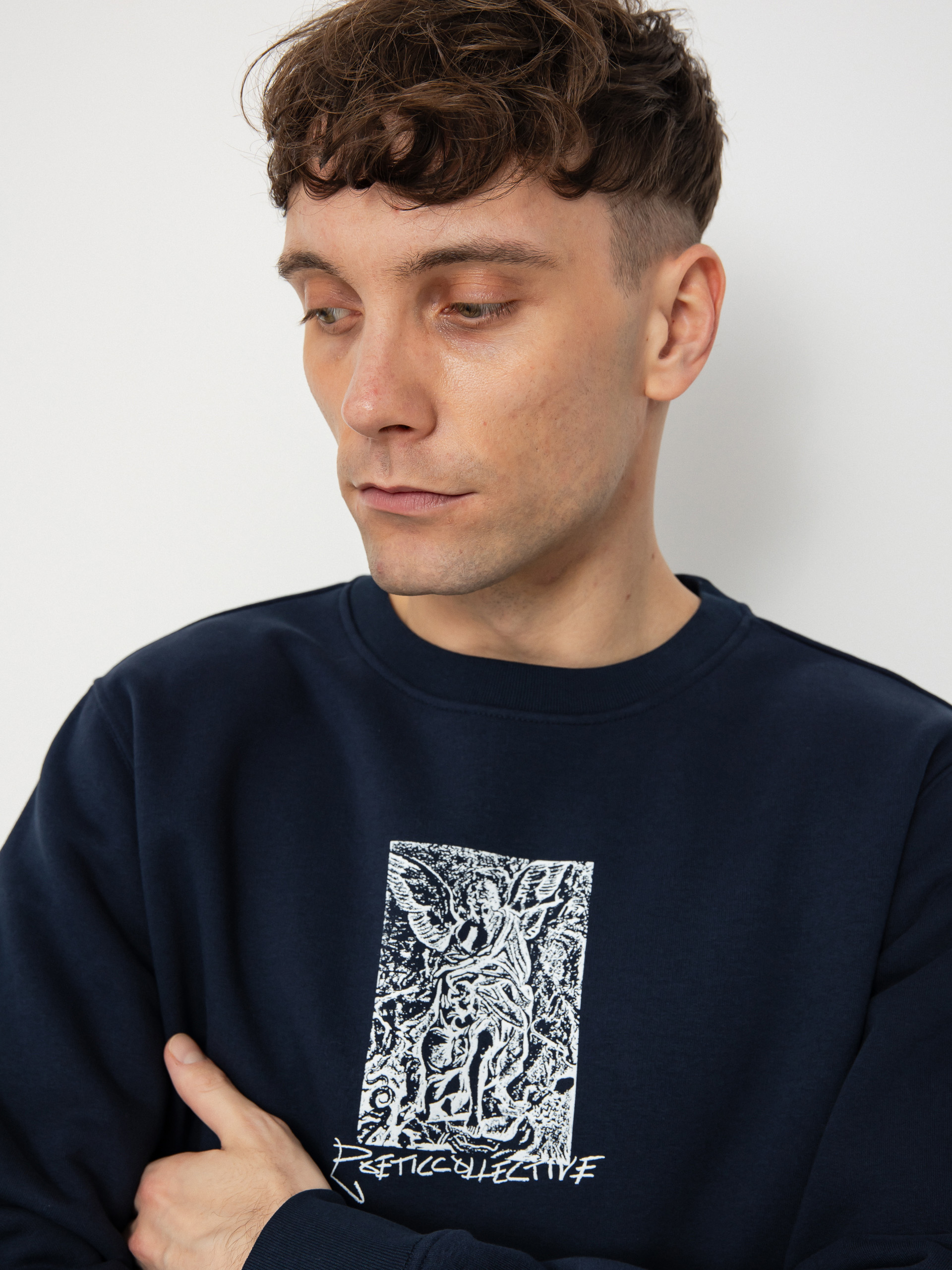 Bluza Poetic Collective Angel Crewneck (navy)