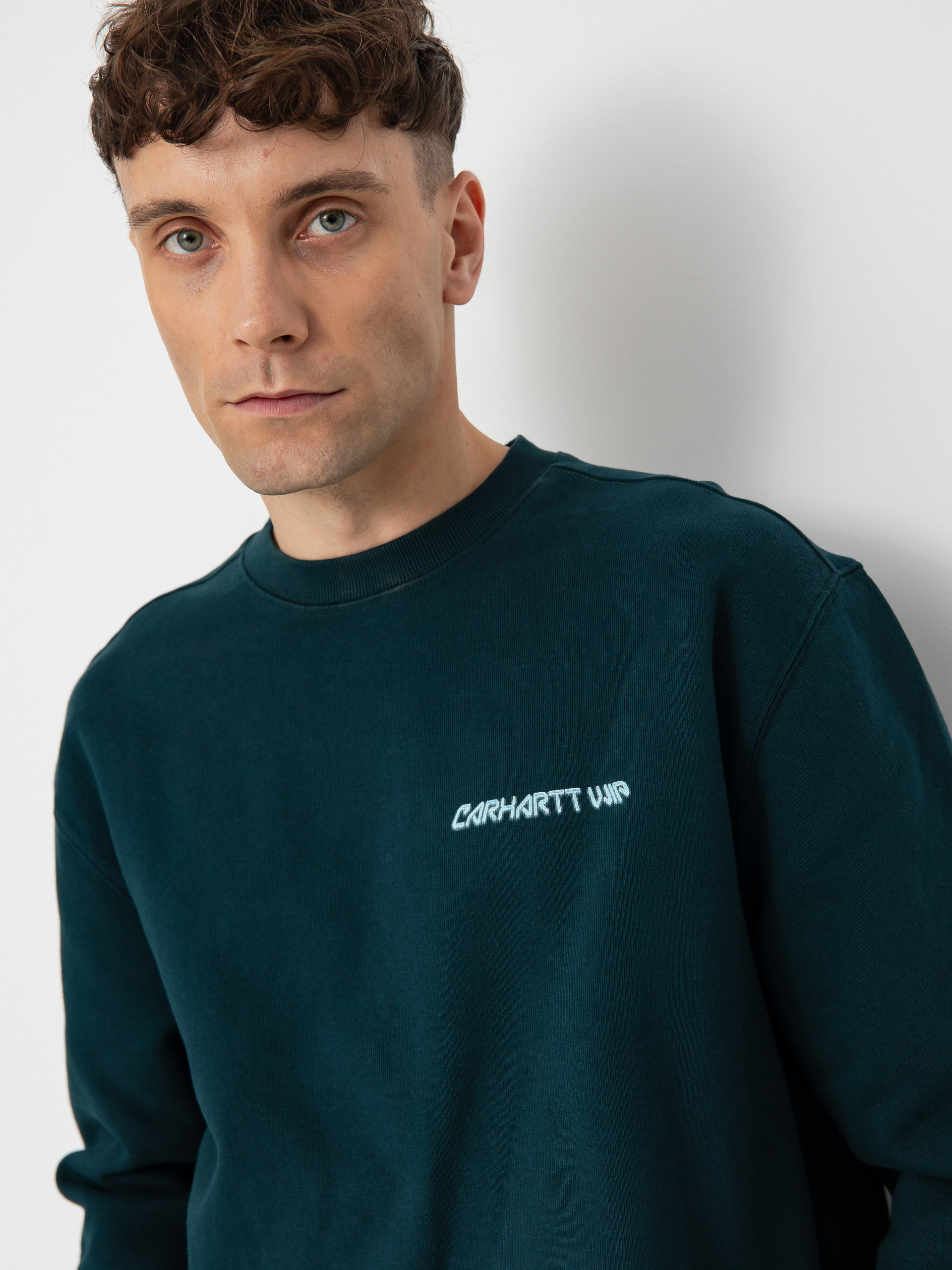 Bluza Carhartt WIP Greatest Flicks (deep lagoon)
