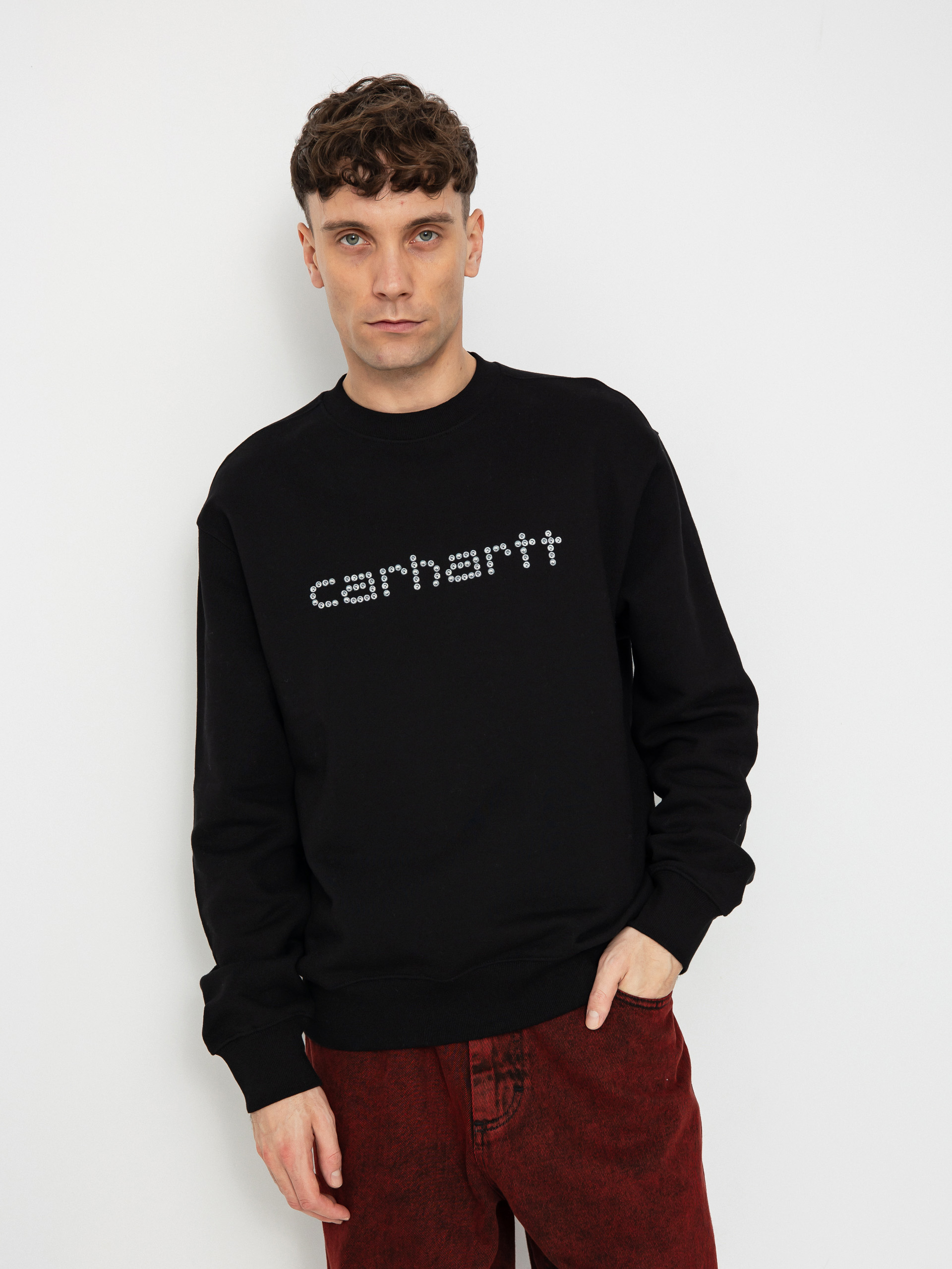 Bluza Carhartt WIP Rivet Script (black)