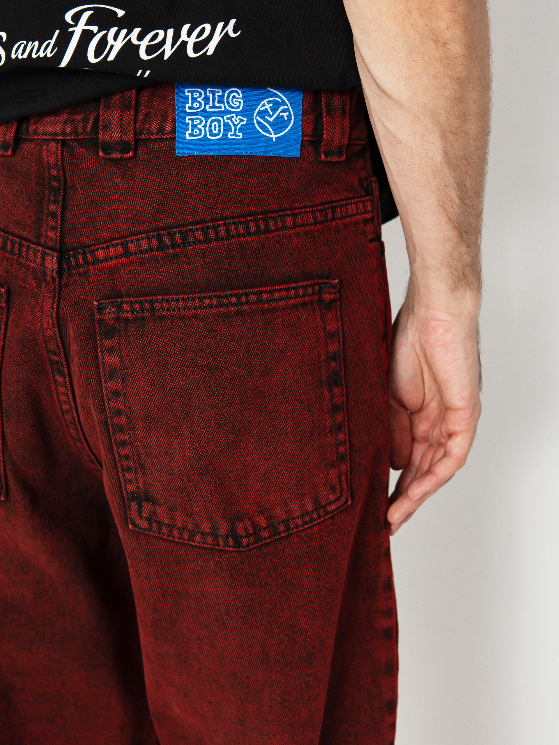 Spodnie Polar Skate Big Boy Jeans (red black)