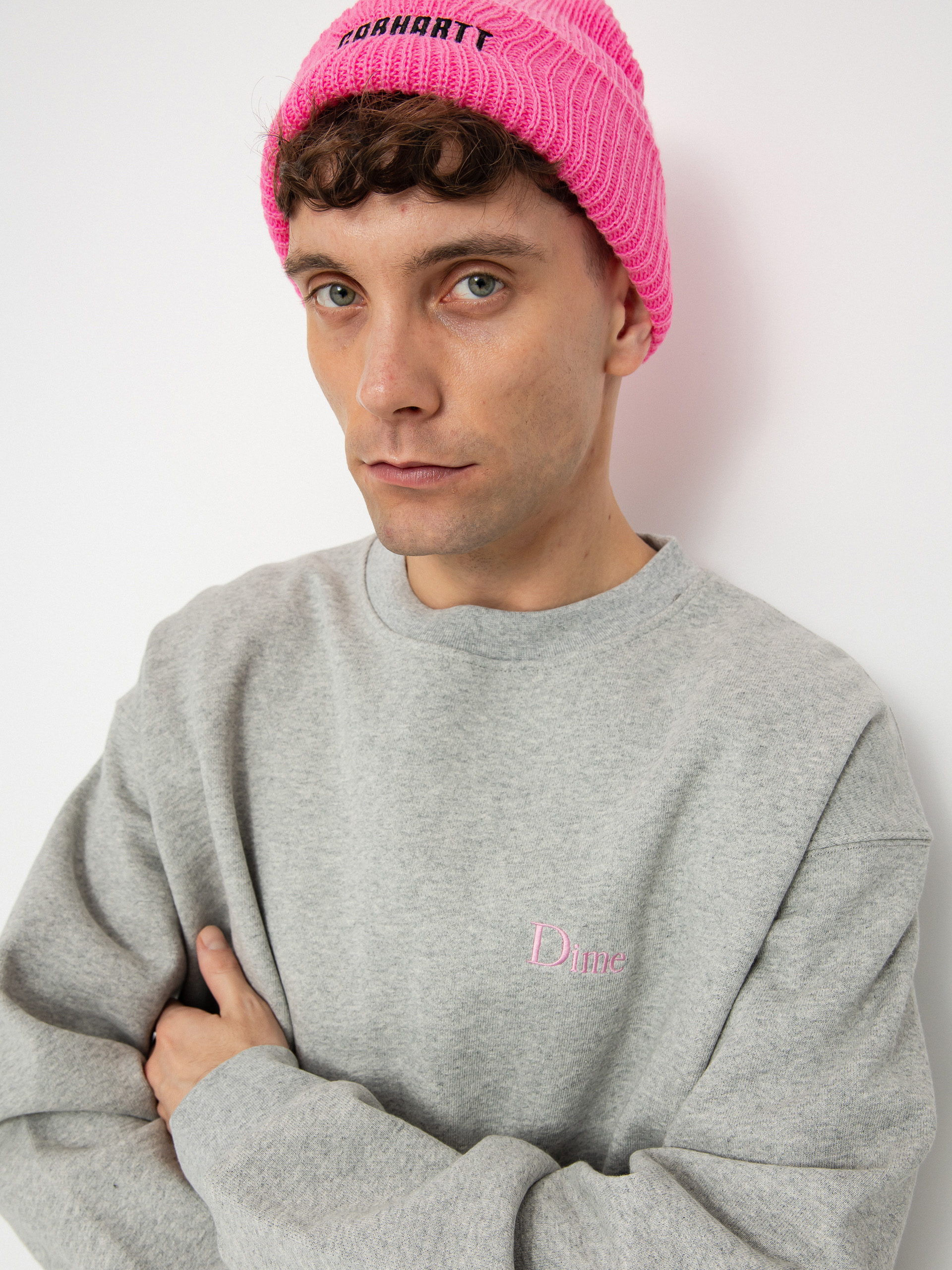 Bluza Dime Classic Small Logo (heather gray)