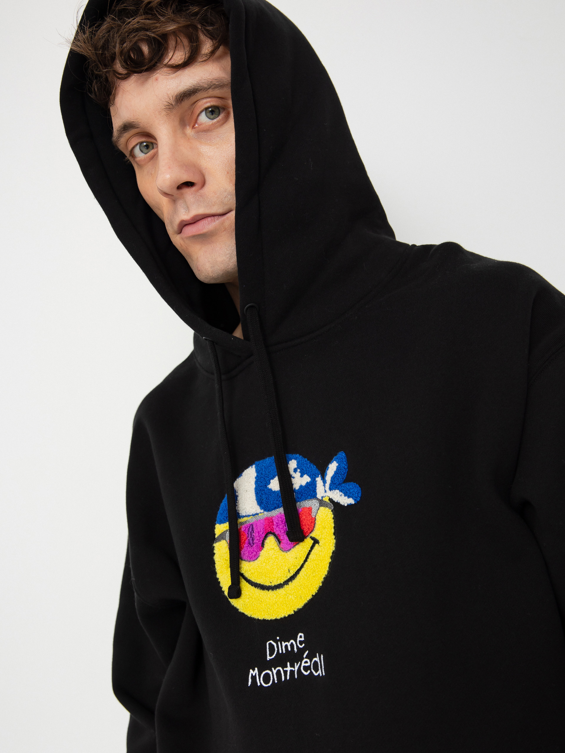 Bluza z kapturem Dime Rawdon HD (black)