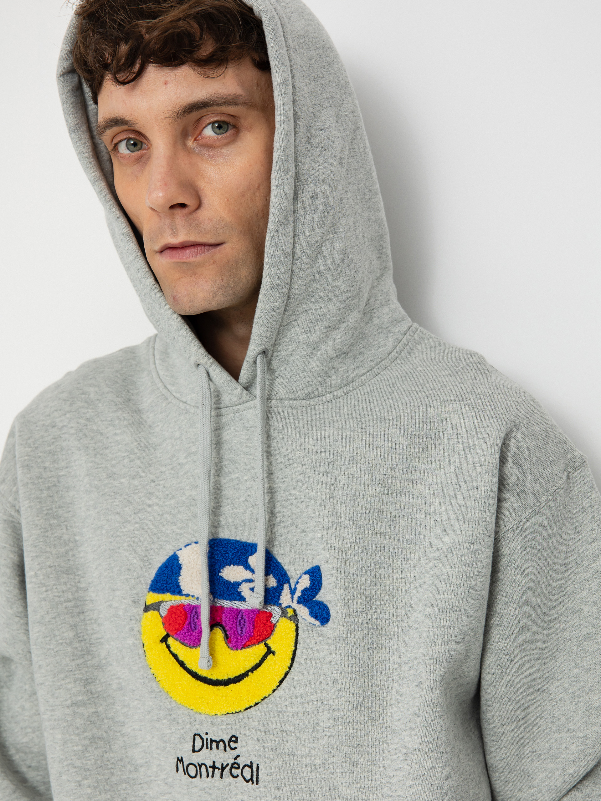 Bluza z kapturem Dime Rawdon HD (heather gray)