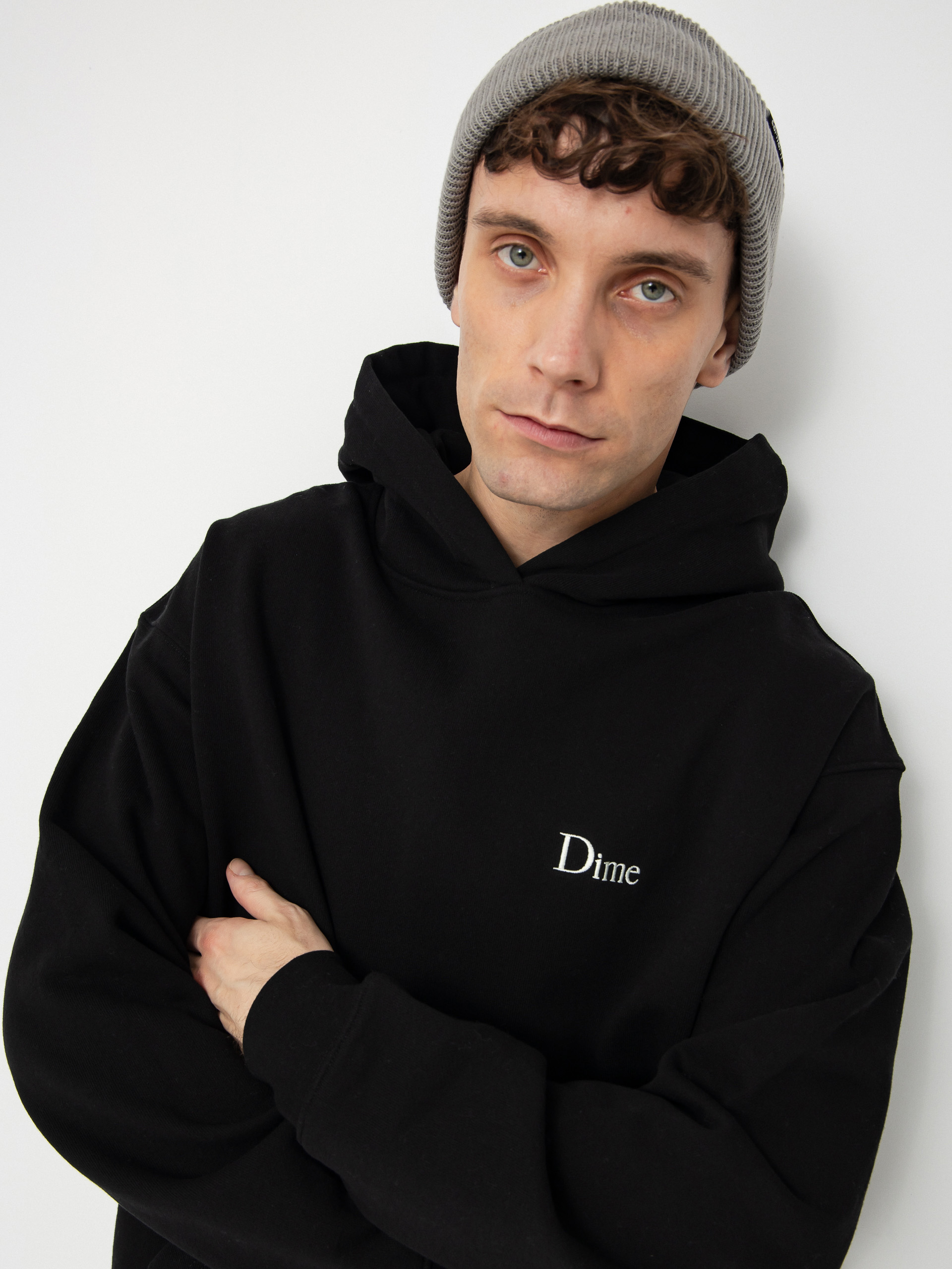Bluza z kapturem Dime Classic Small Logo HD (black)