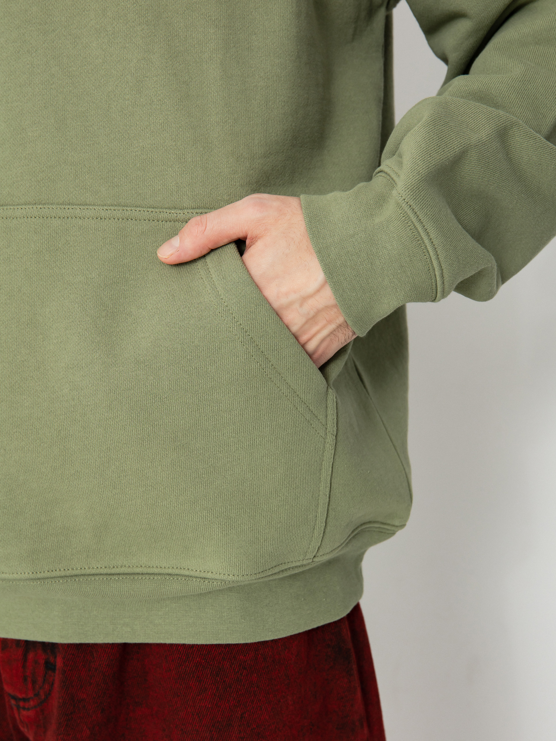 Bluza z kapturem Dime Classic Small Logo HD (warm khaki)