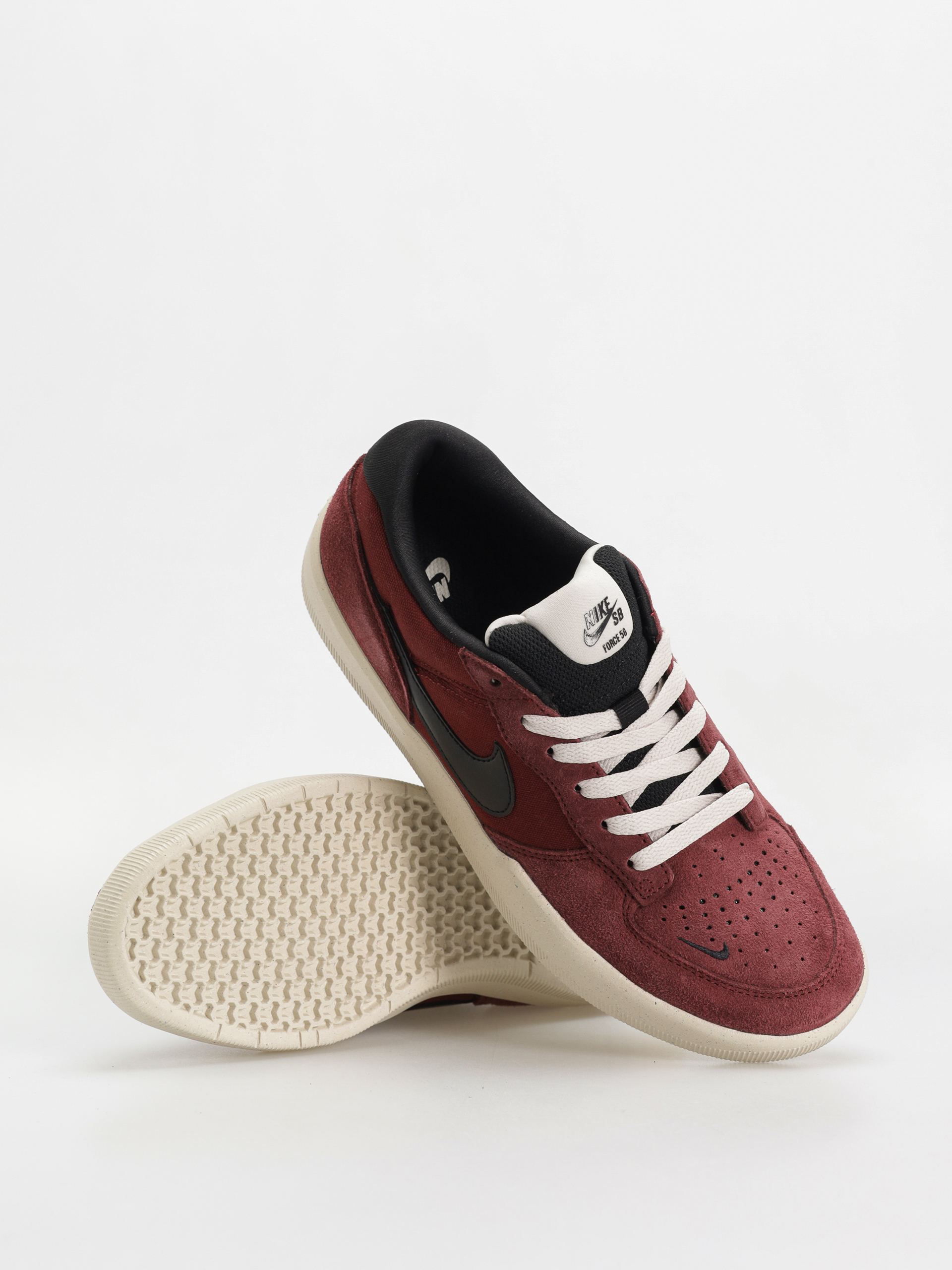 Buty Nike SB Force 58 (dark team red/black black lt orewood brn)