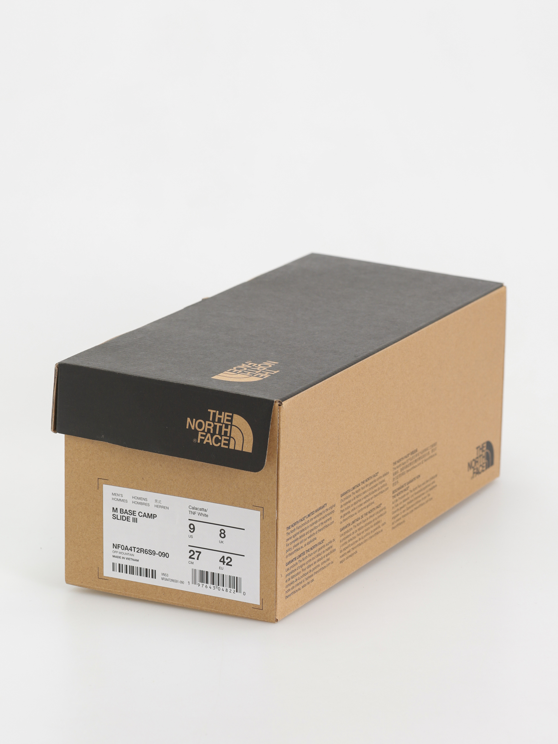 Klapki The North Face Base Camp III (calacatta/tnf white)