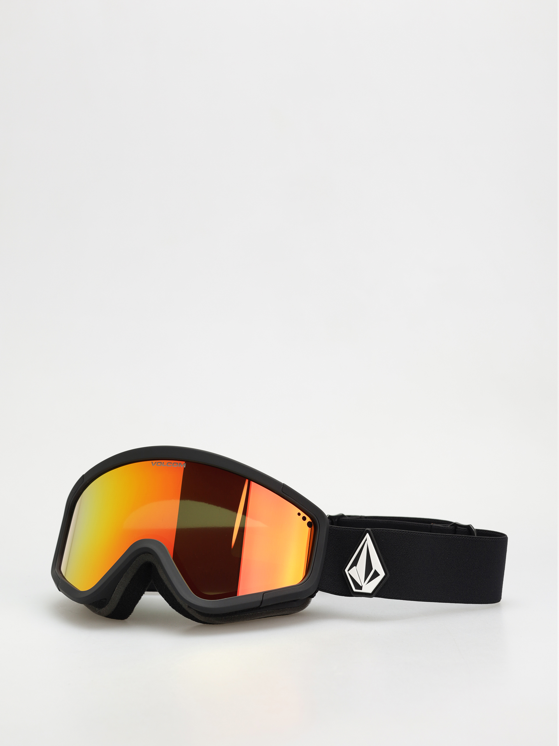 Gogle Volcom Attunga (matte black/red chrome+bl yellow)