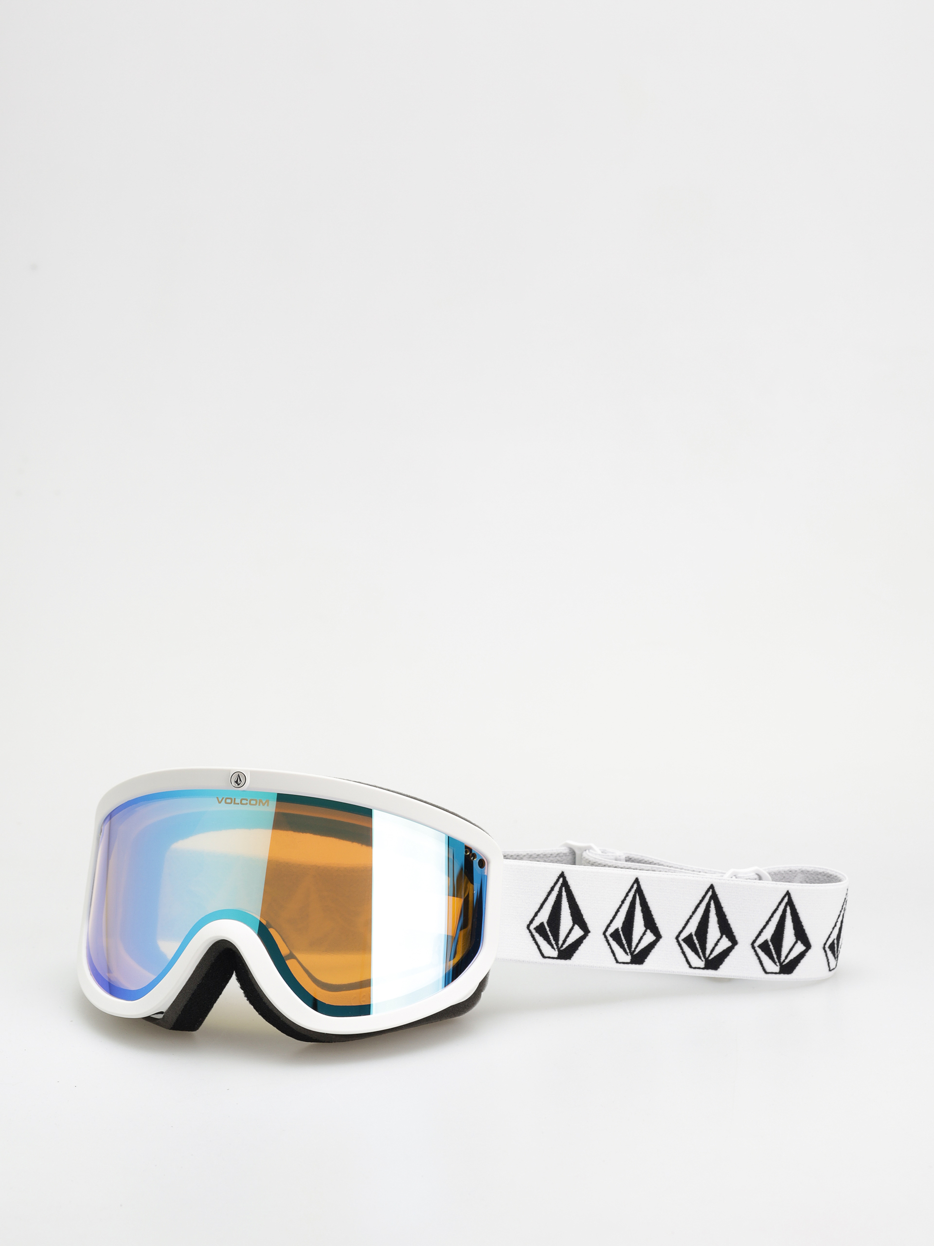 Gogle Volcom Footprints (matte white stone/ice chrome+bl dark grey)