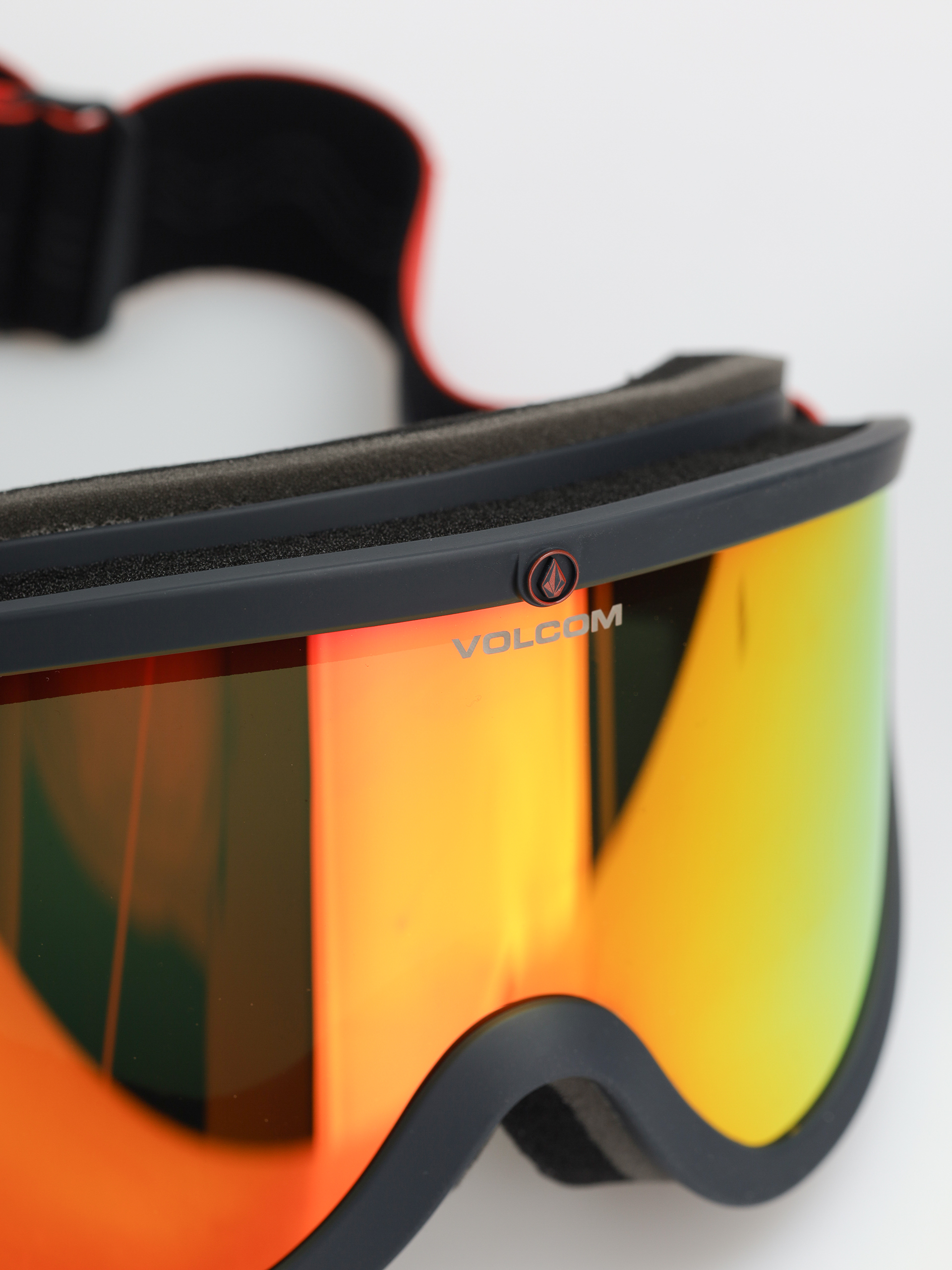 Gogle Volcom Footprints (cms cbt/red chrome+bl rose)