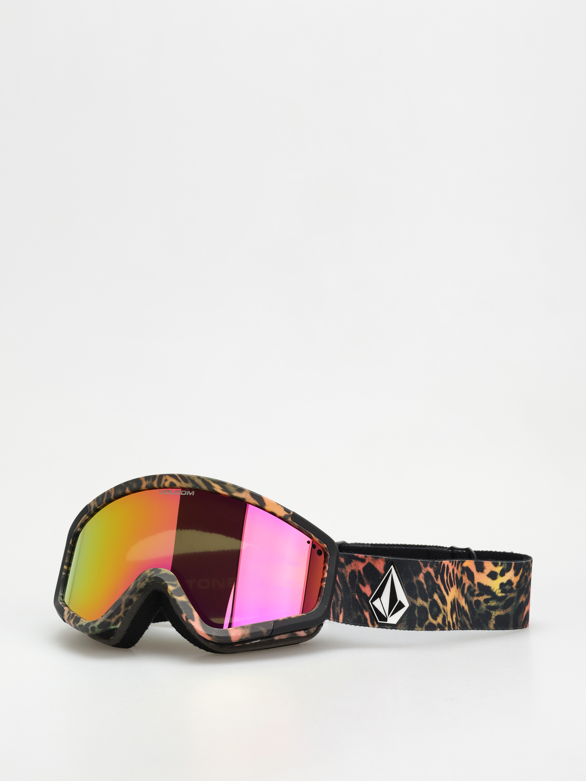 Gogle Volcom Attunga (acid leopard/pink chrome+bl rose)