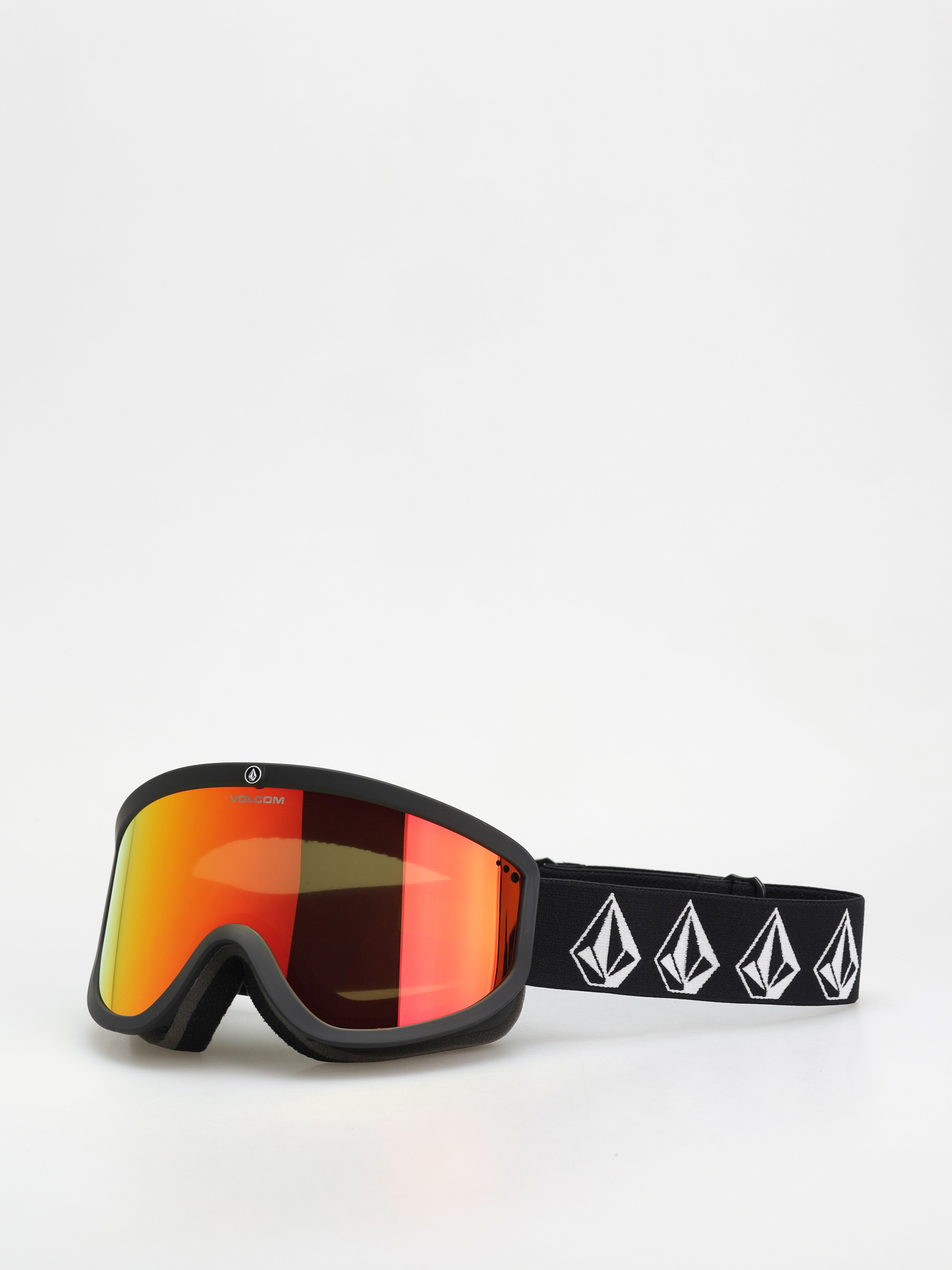 Gogle Volcom Footprints (matte black stone/red chrome+bl yellow)