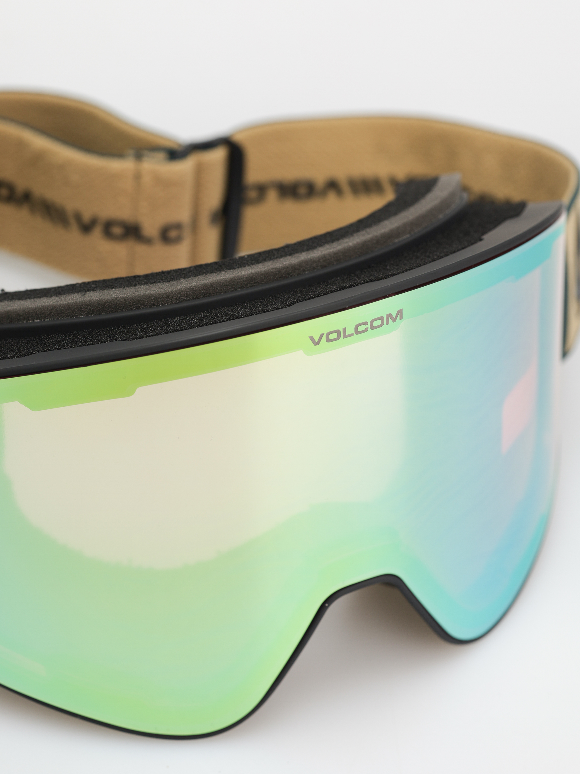 Gogle Volcom Odyssey (scb snd/gold chrome+bl dark grey)