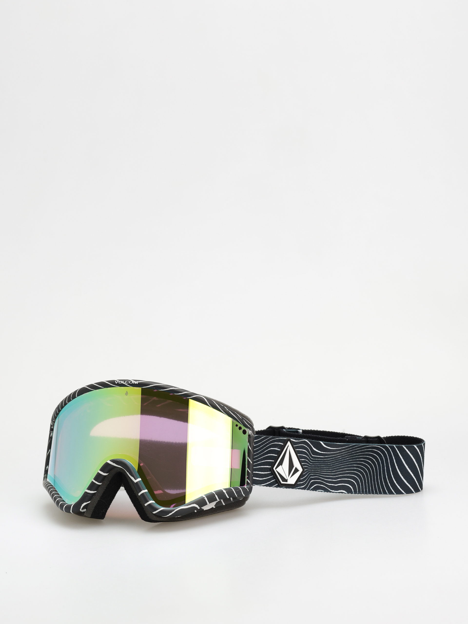 Gogle Volcom Yae (op art/gold chrome+bl rose)