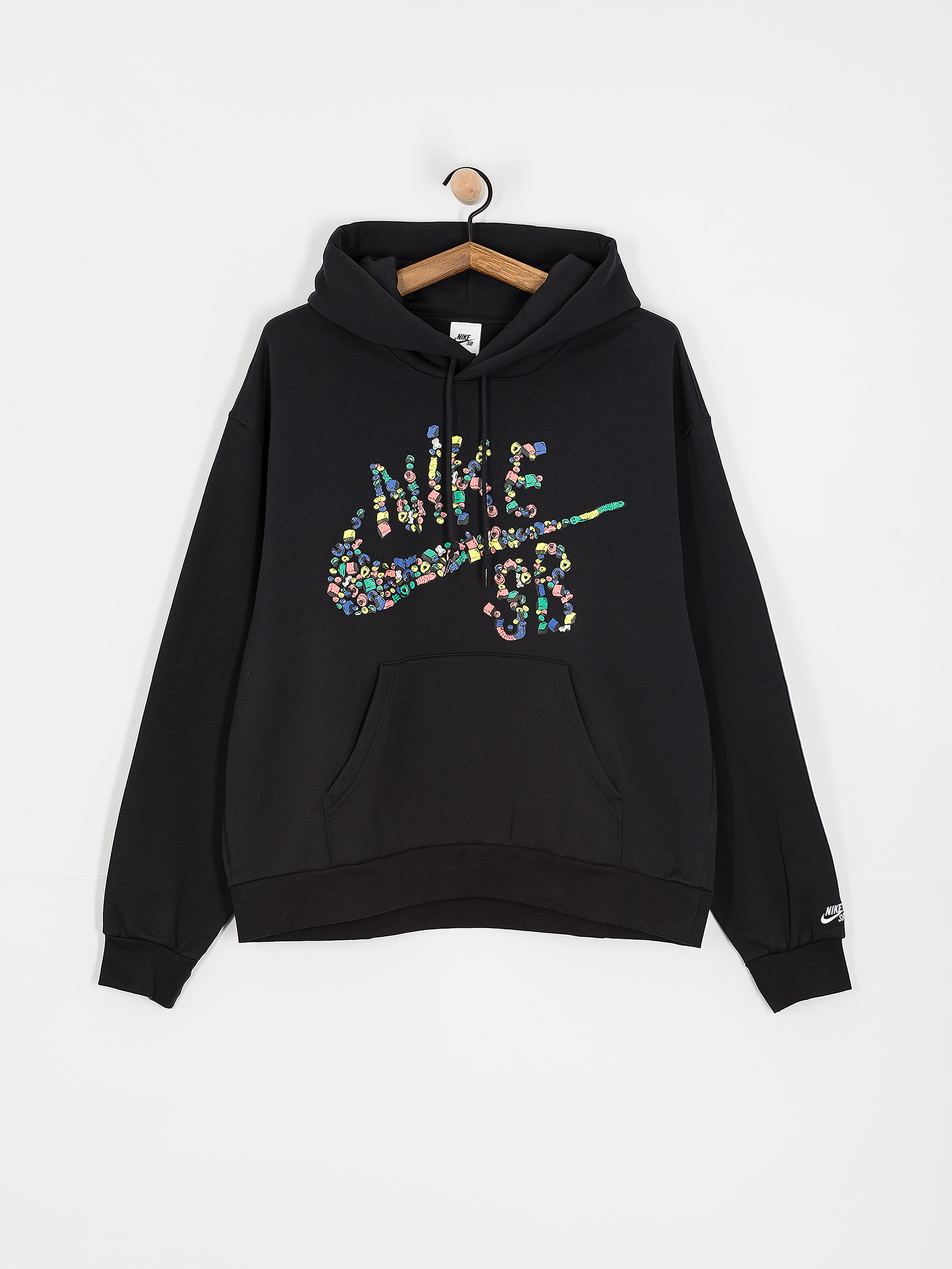 Bluza z kapturem Nike SB Sugar High HD (black/white)