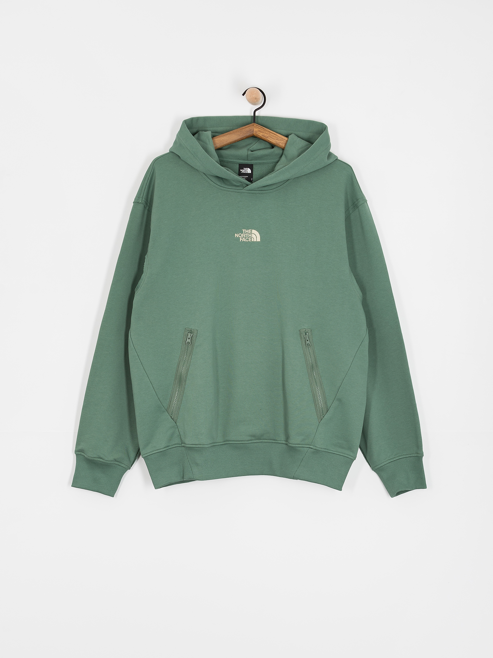 Bluza z kapturem The North Face Heritage Graphic Relaxed HD (duck green)