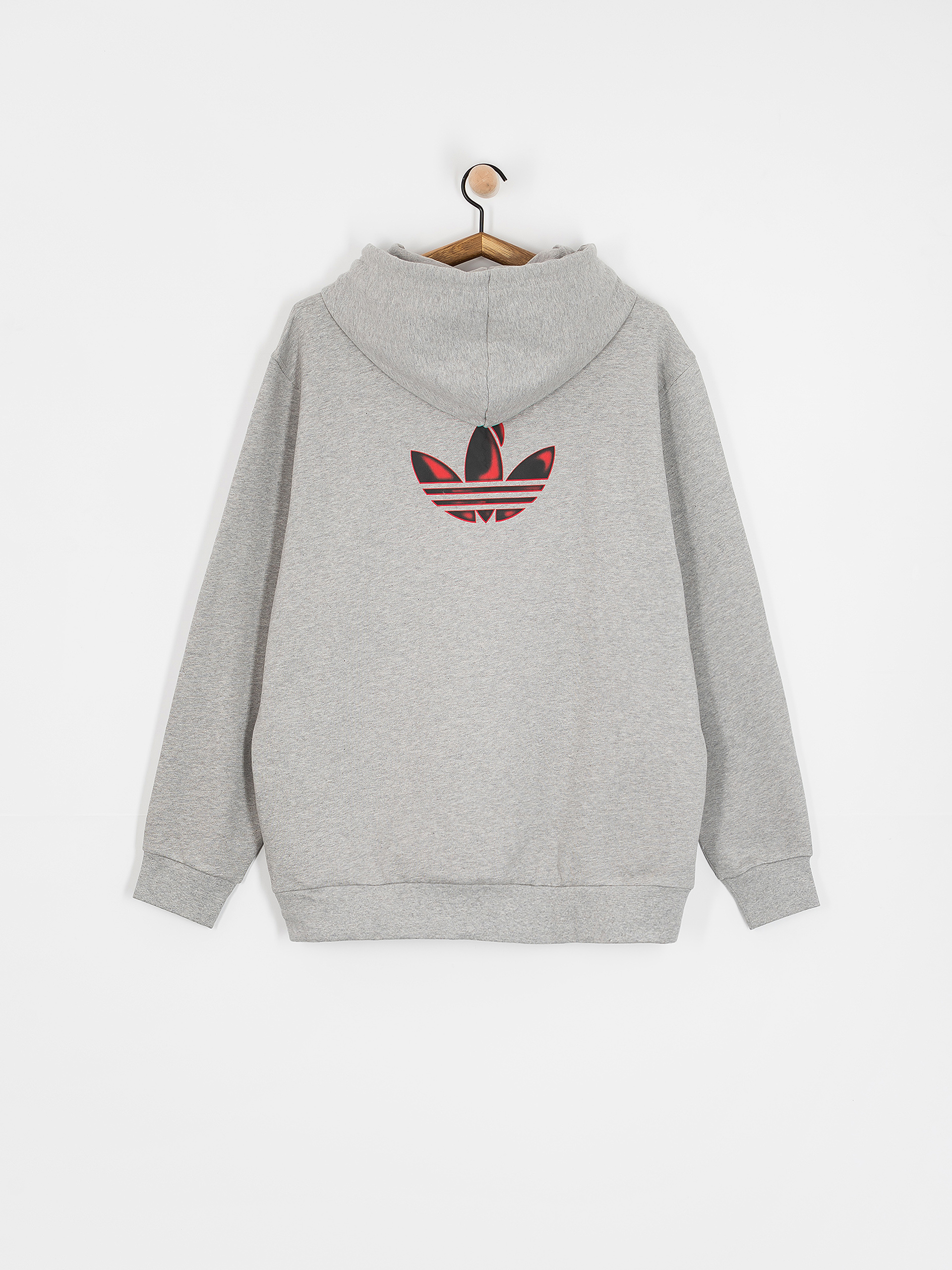 Bluza z kapturem adidas Trf Trch HD (mgreyh/red)
