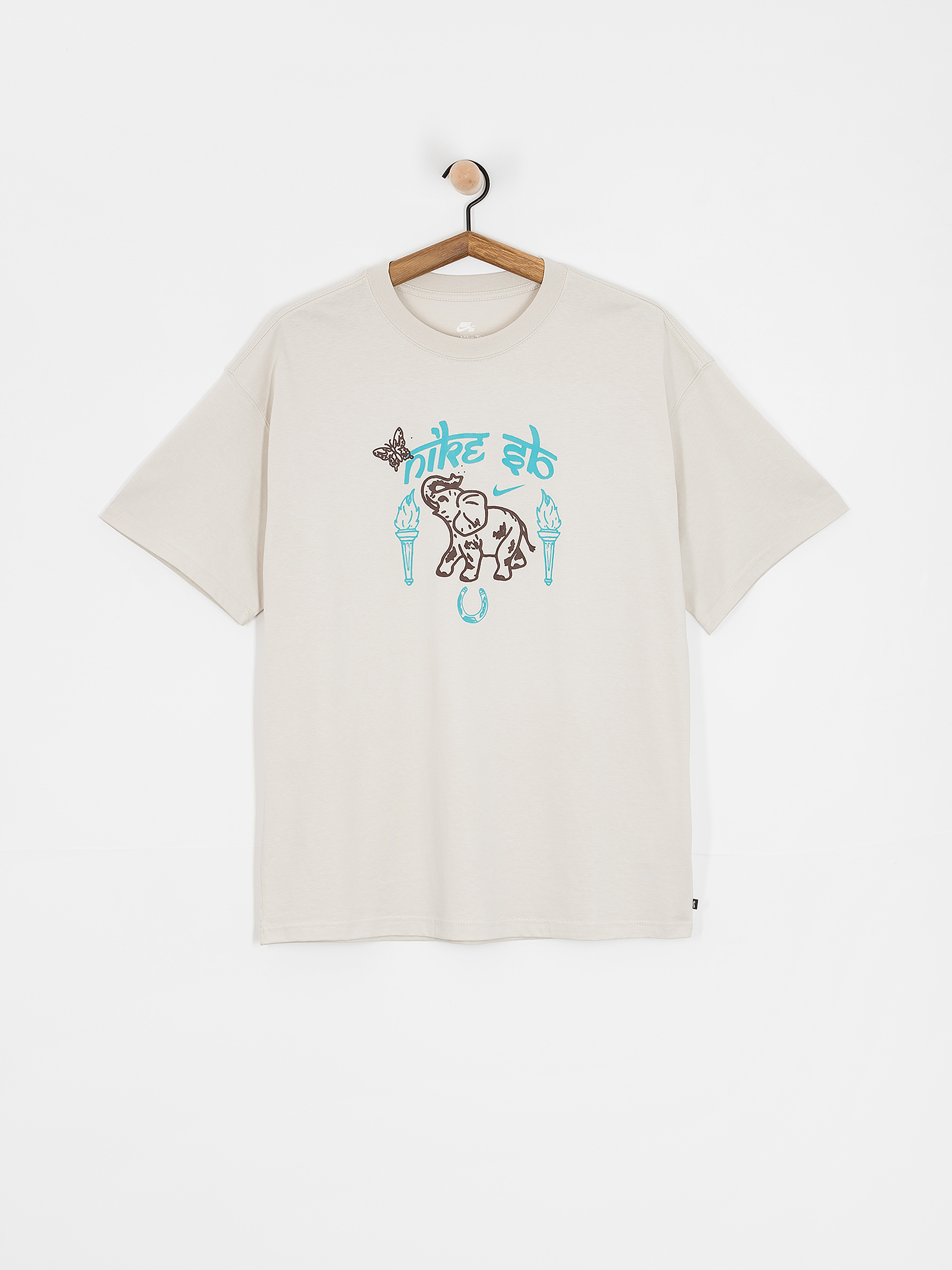 T-shirt Nike SB Elephant (light bone)