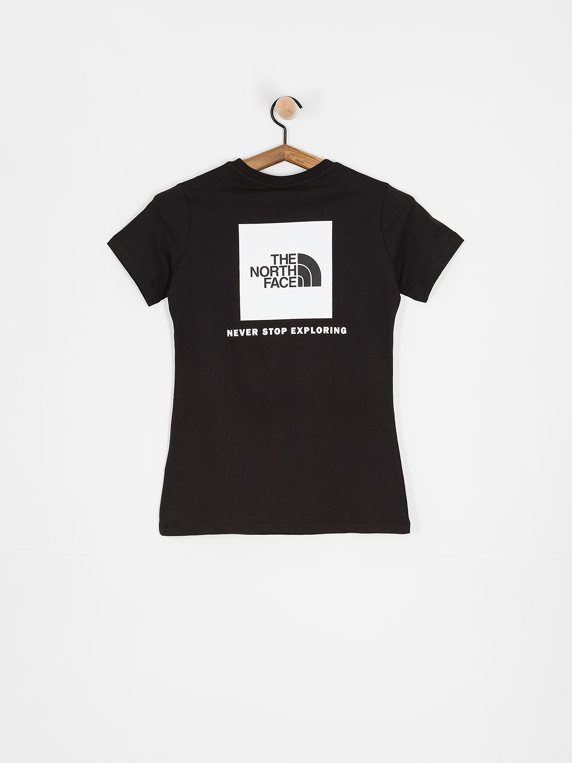 T-shirt The North Face Box Nse Slim Wmn (tnf black)
