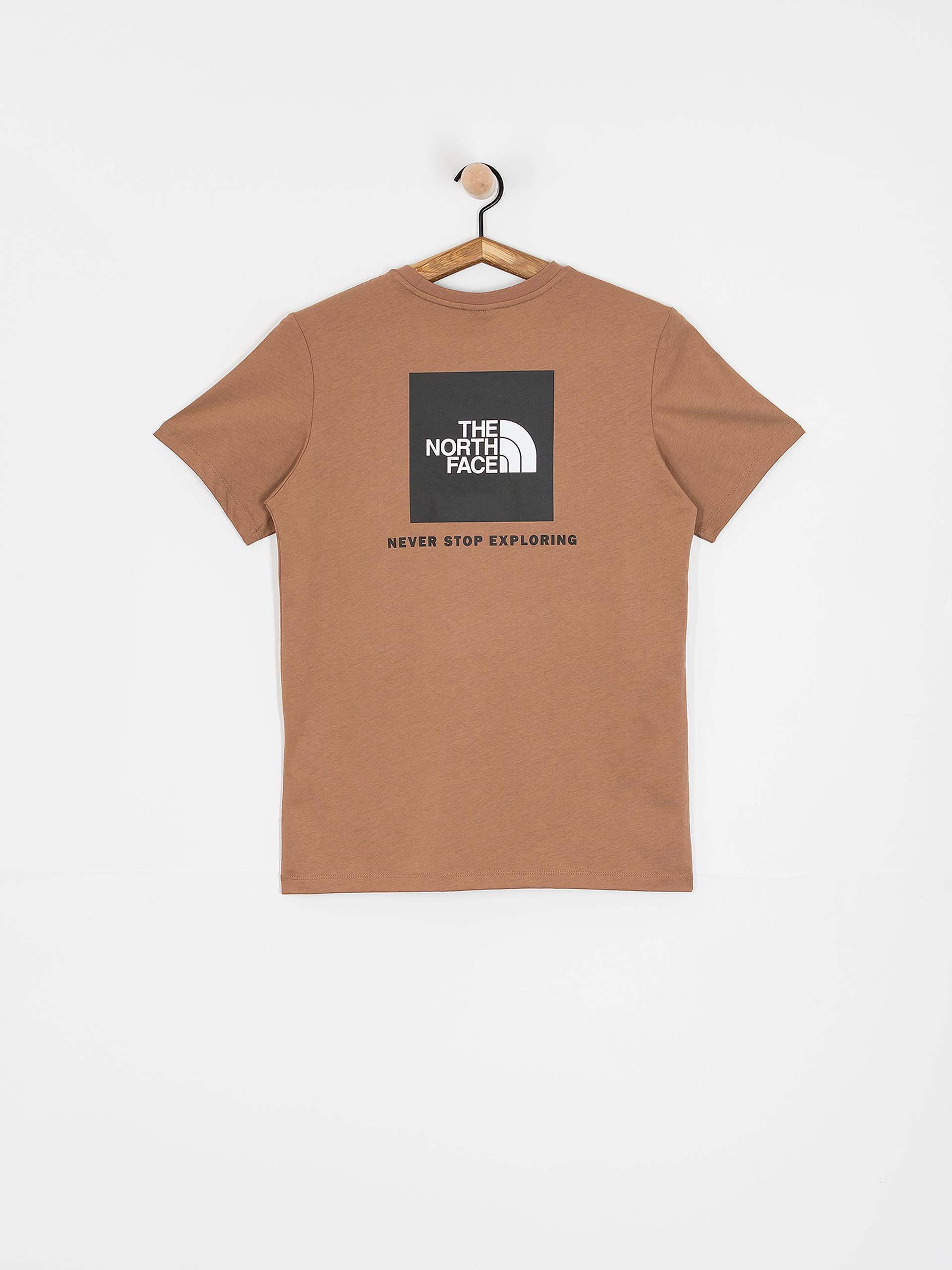 T-shirt The North Face Box Nse Relaxed Wmn (latte/tnf white)