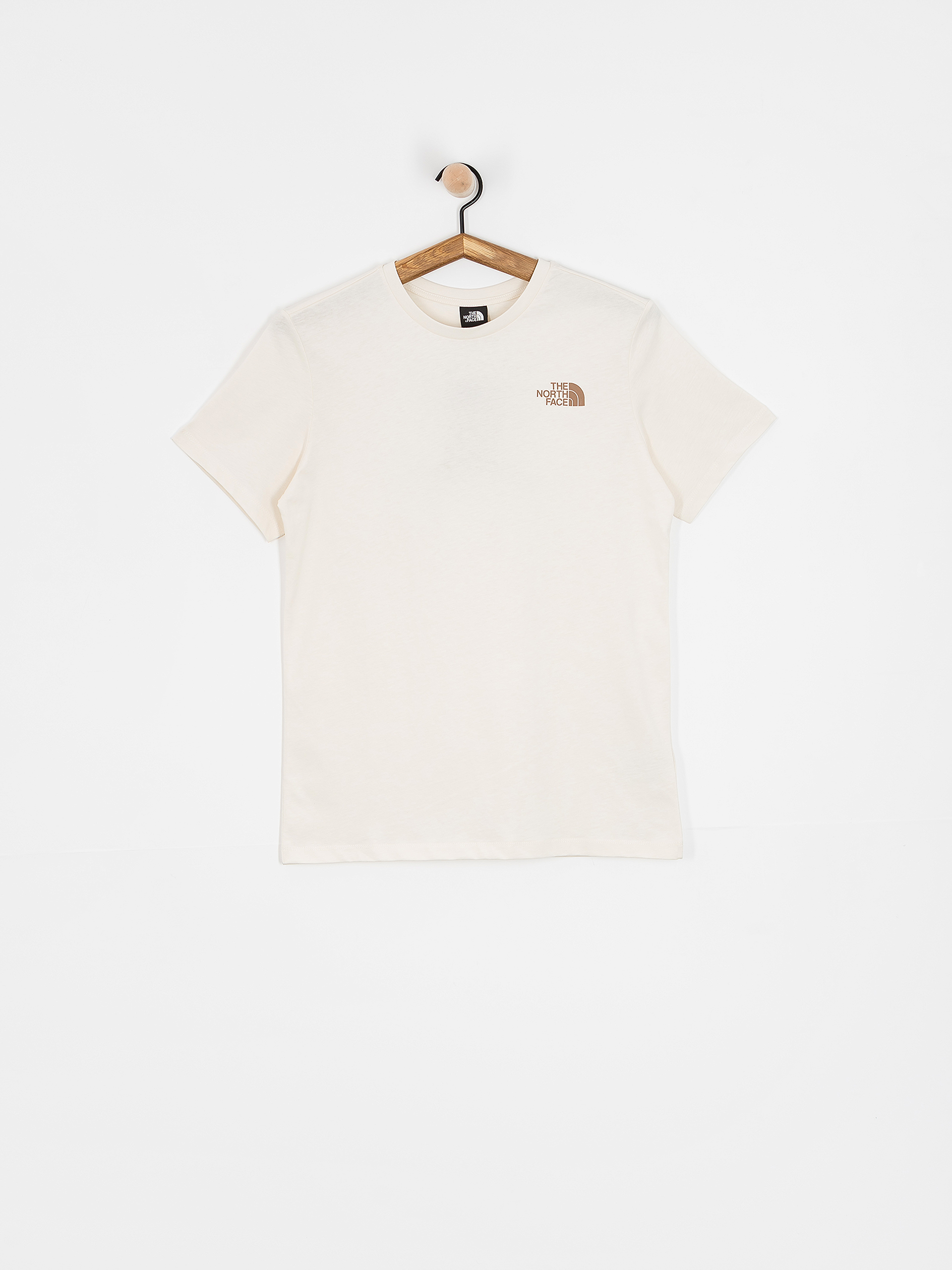 T-shirt The North Face Box Nse Relaxed Wmn (white dune/latte)