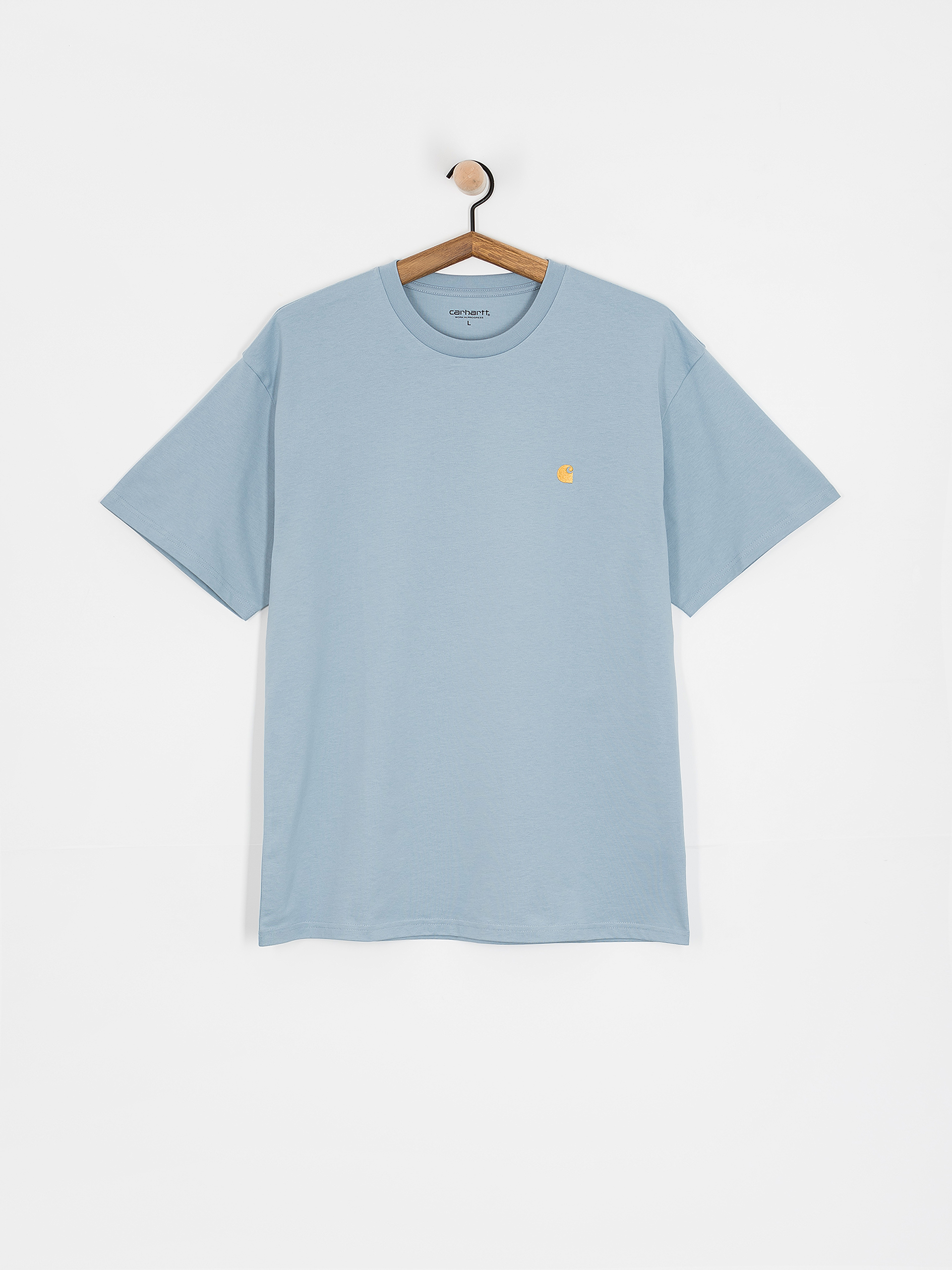 T-shirt Carhartt WIP Chase (frosted blue/gold)