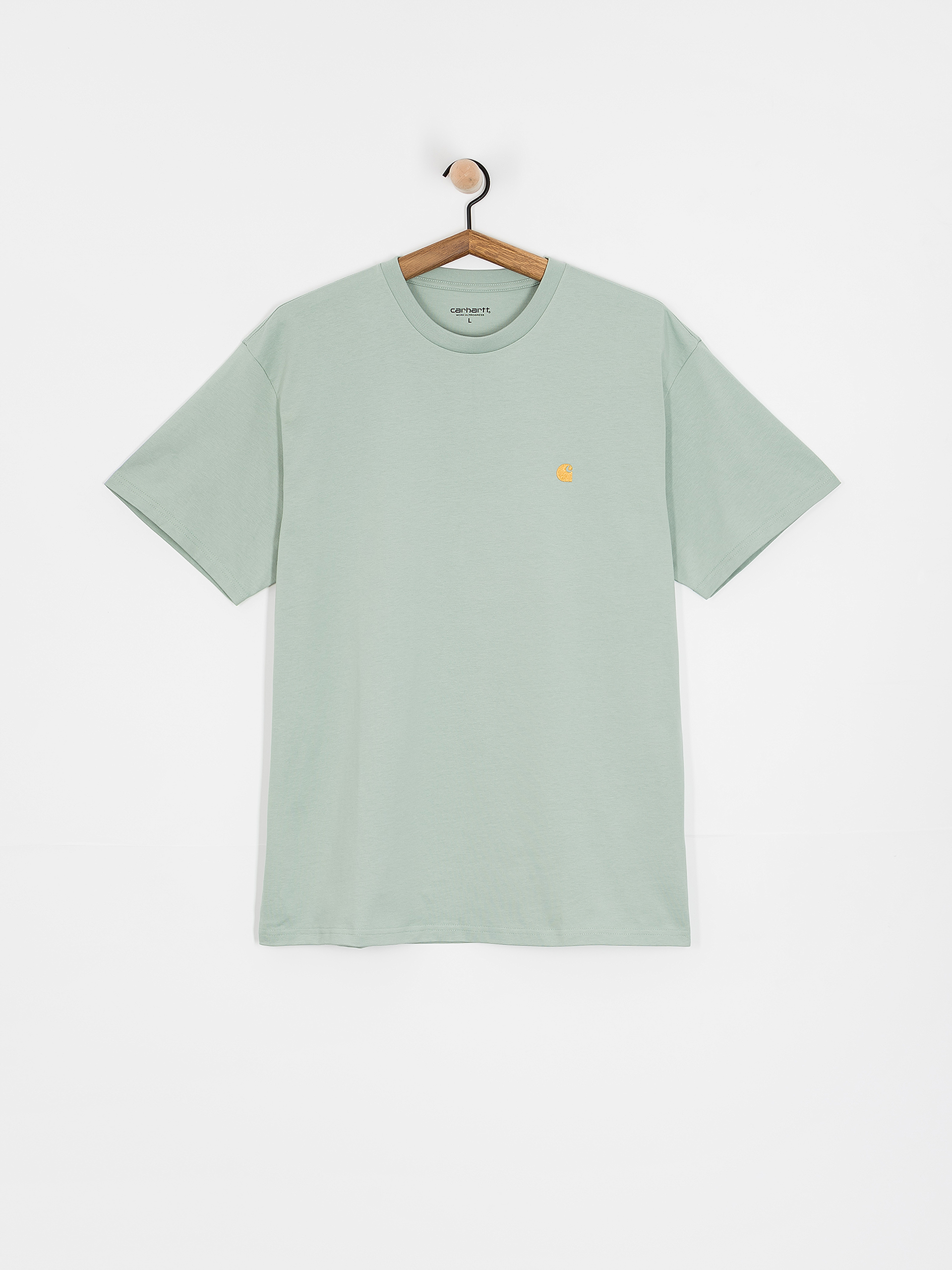 T-shirt Carhartt WIP Chase (frosted green/gold)