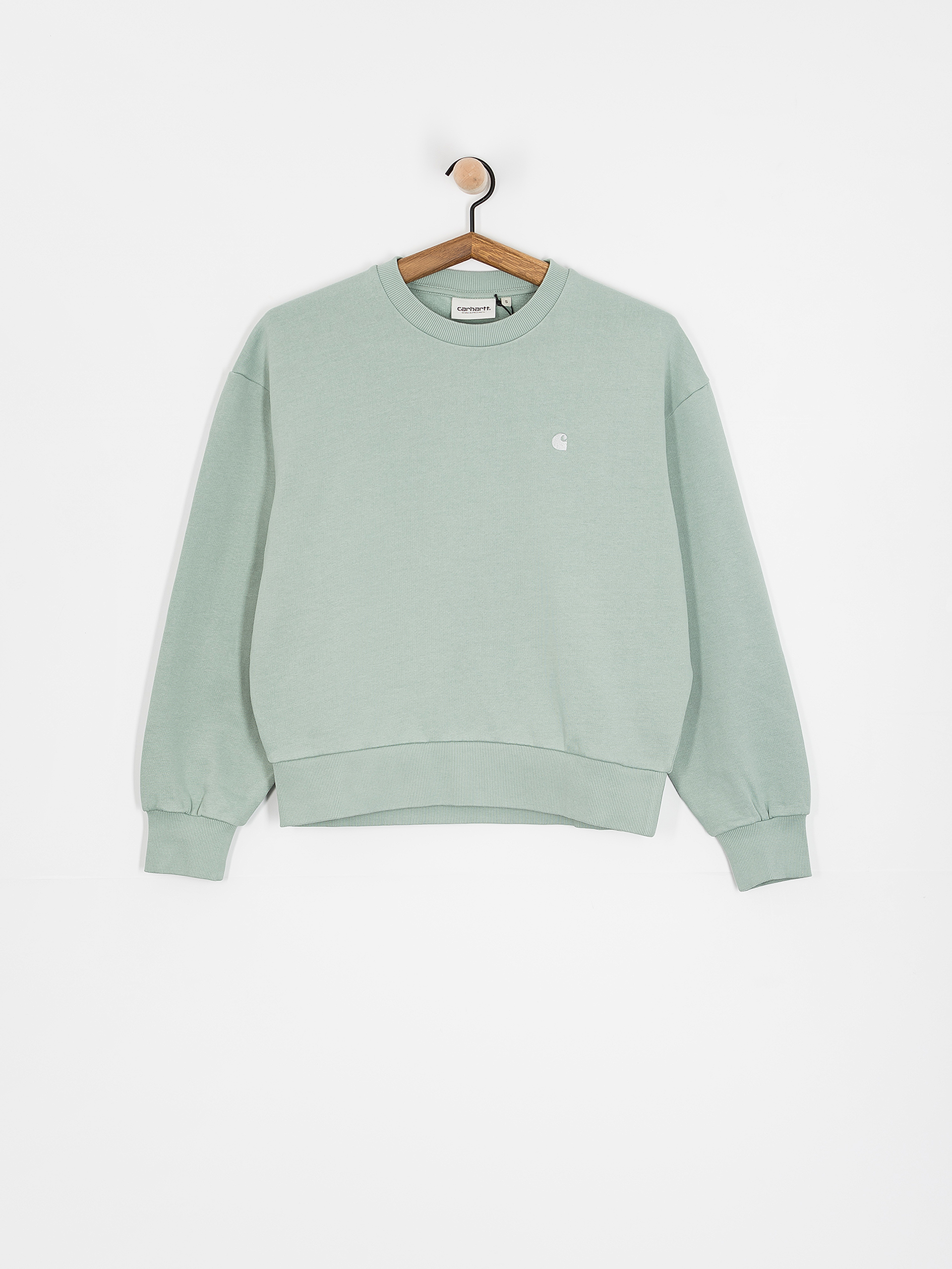 Bluza Carhartt WIP Casey Wmn (frosted green/silver)