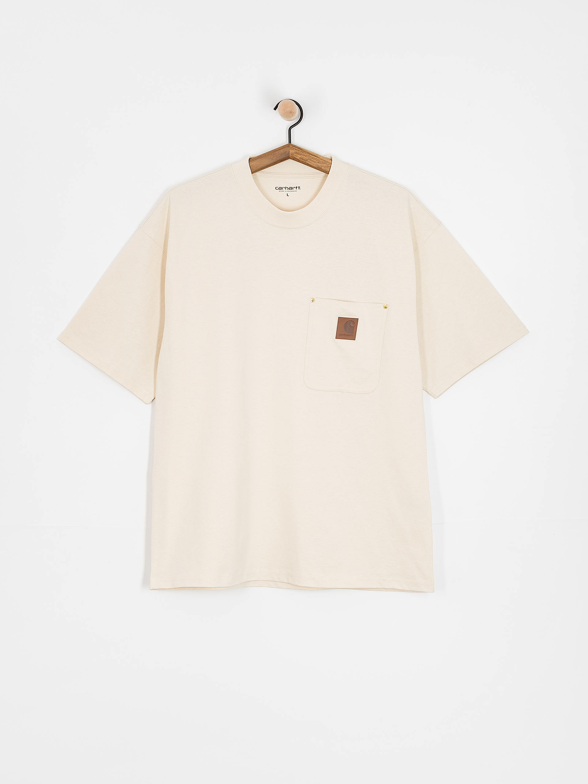 T-shirt Carhartt WIP Eldon Pocket (natural)