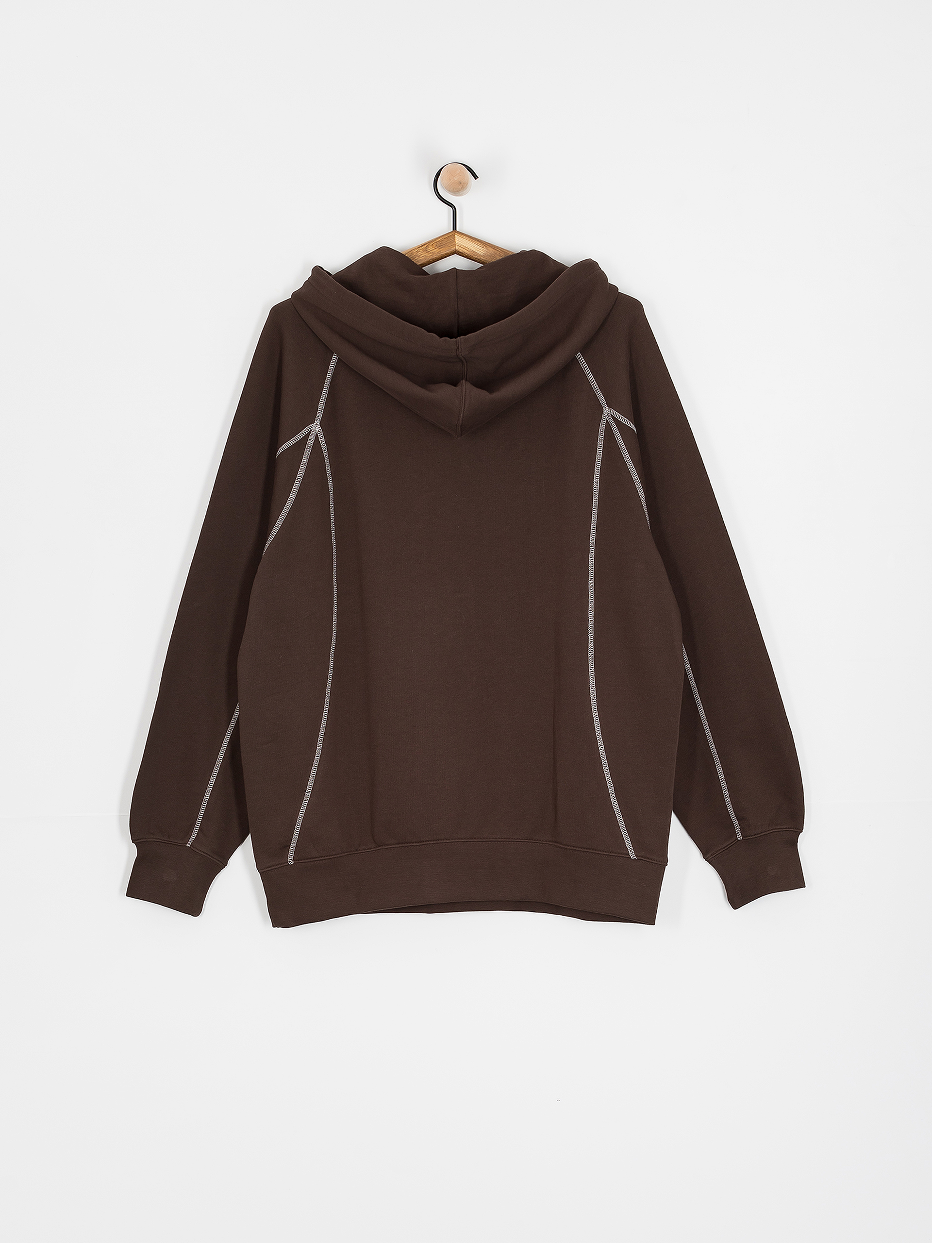 Bluza z kapturem adidas Shmoo Fw HD (dbrown/cwhite)