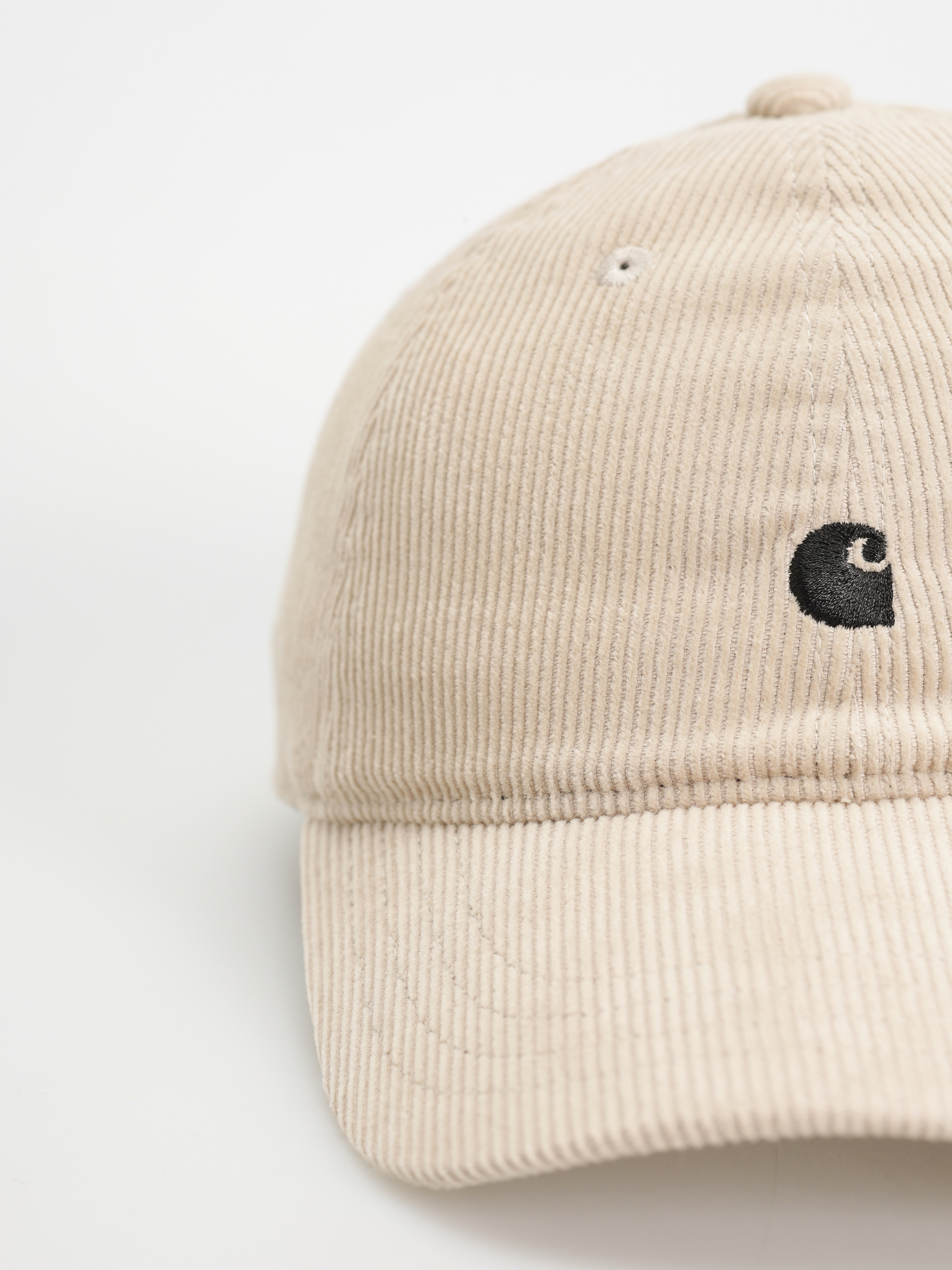 Czapka z daszkiem Carhartt WIP Harlem (fleur de sel/black)