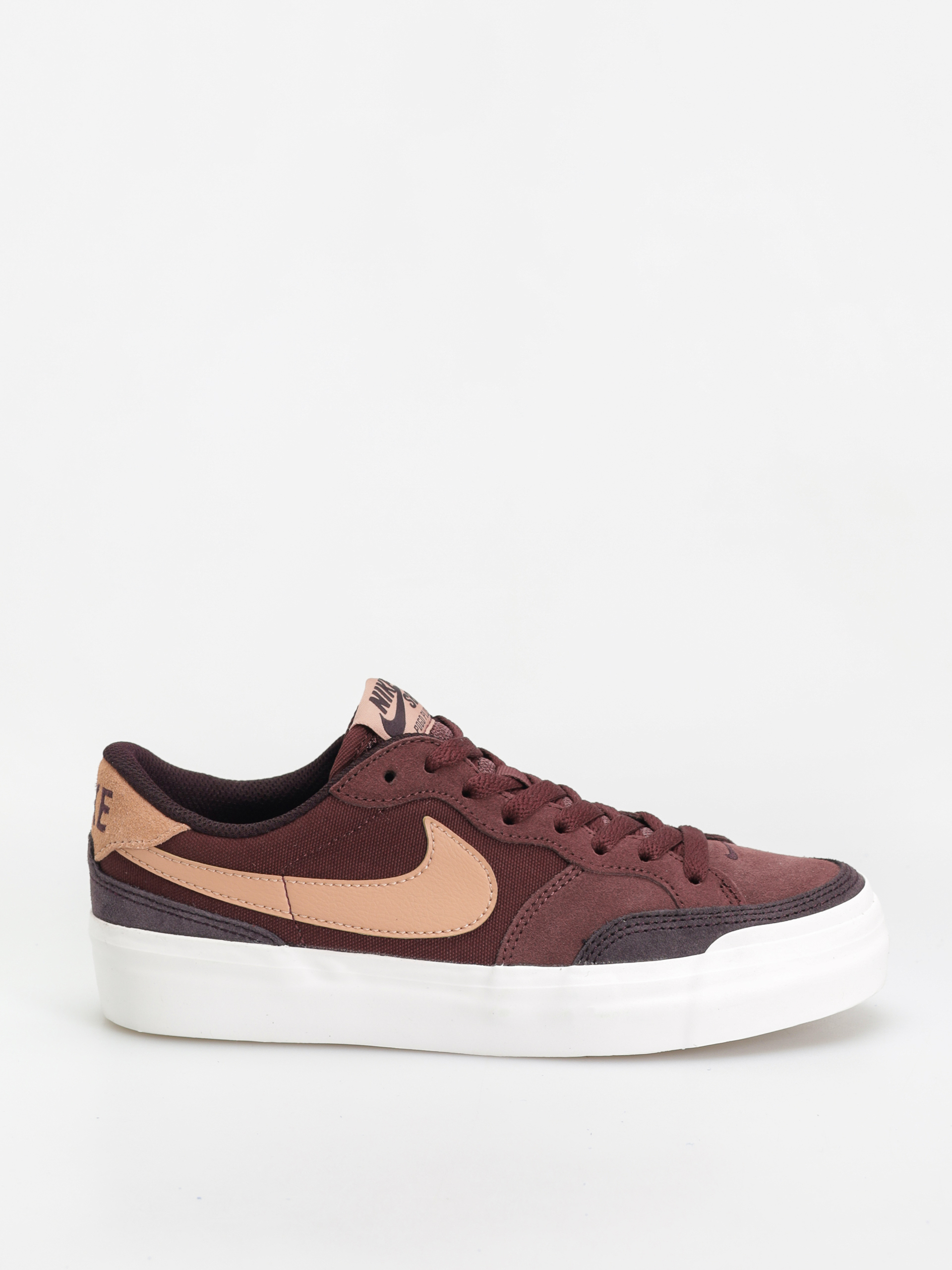 Buty Nike SB Zoom Pogo Plus - brązowy, beżowy (burgundy crush
