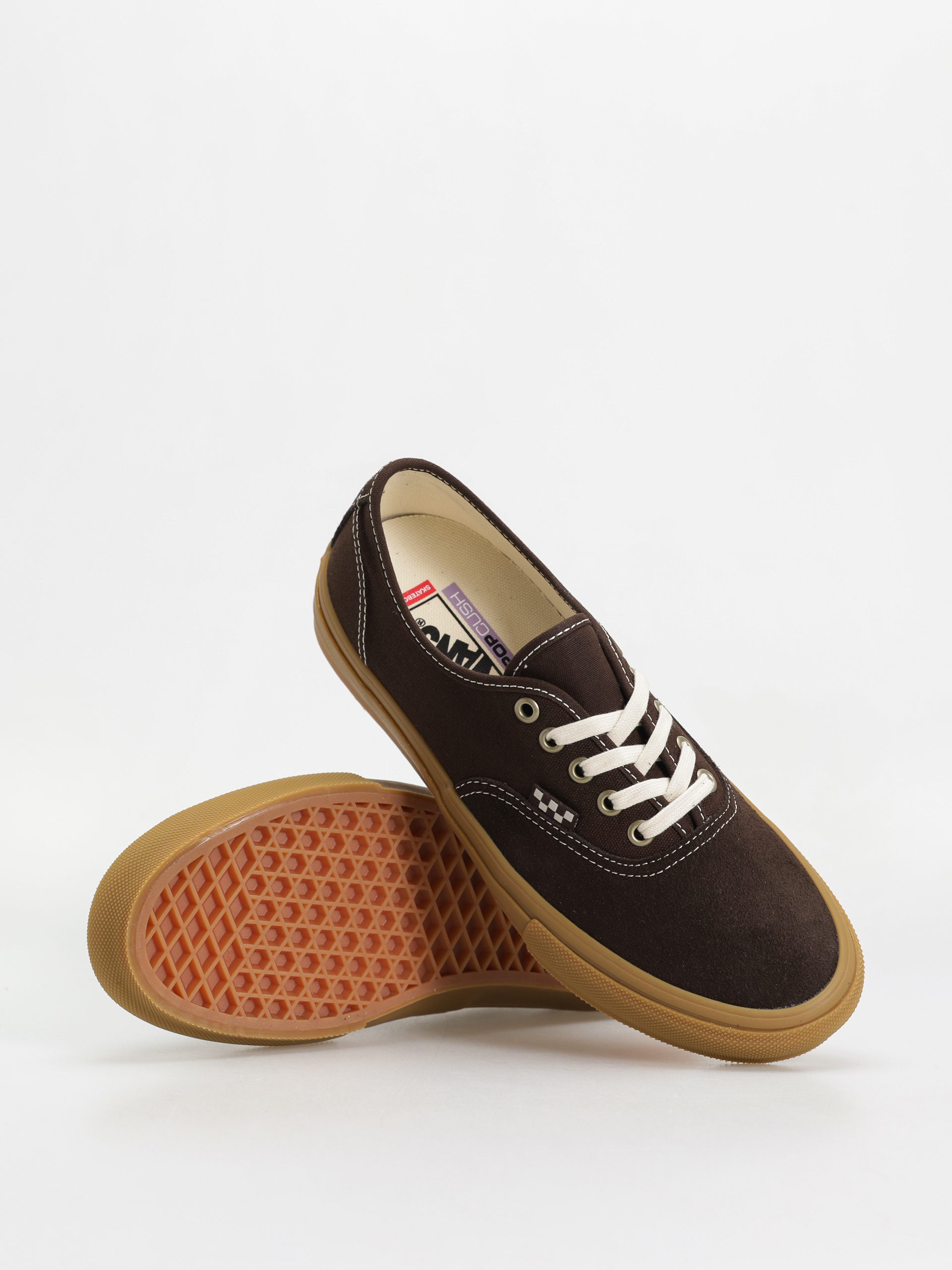 Buty Vans Skate Authentic (brown/gum)