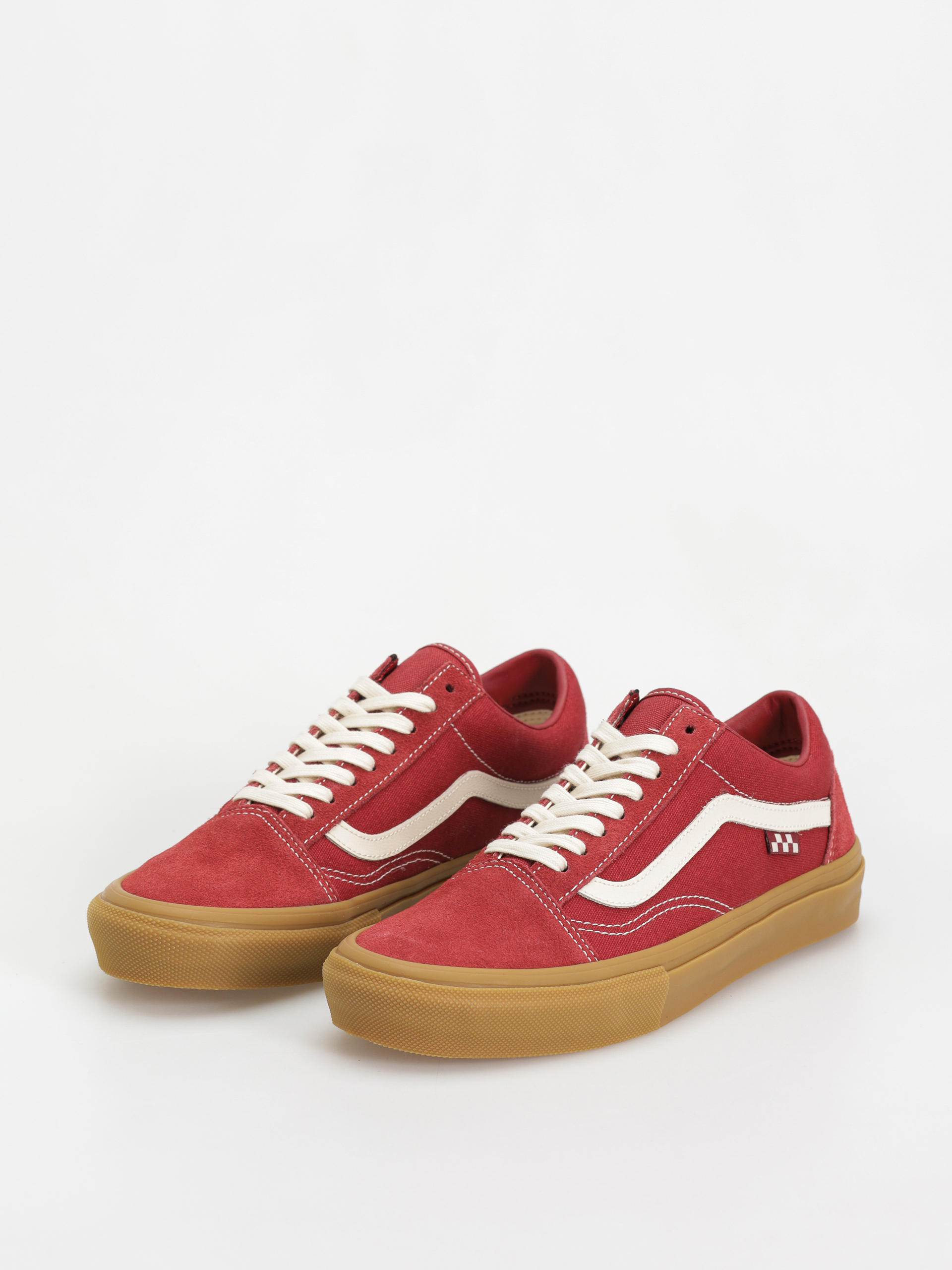 Buty Vans Skate Old Skool (red/gum)